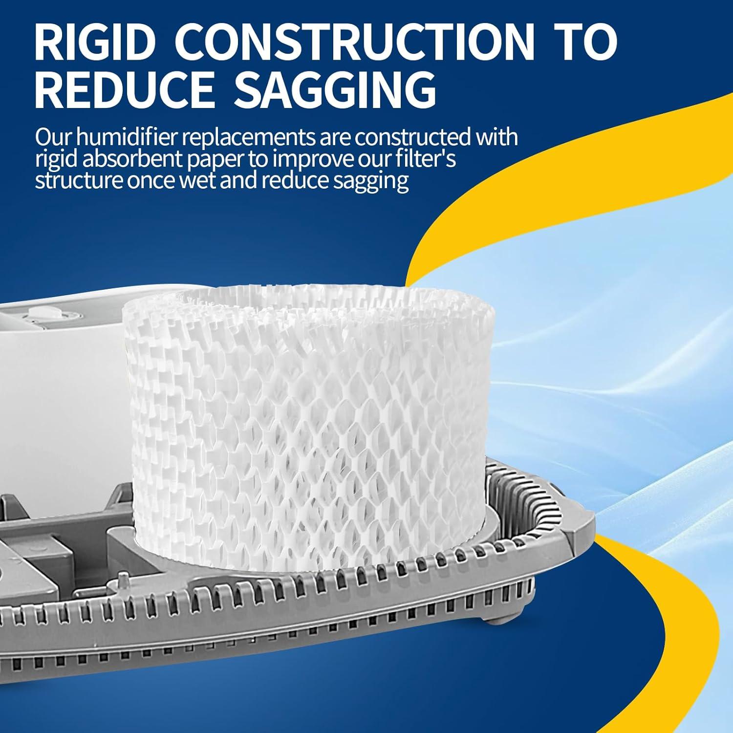 Filtro de Humidificador Gazeer B-6 Paquete de 6 Piezas