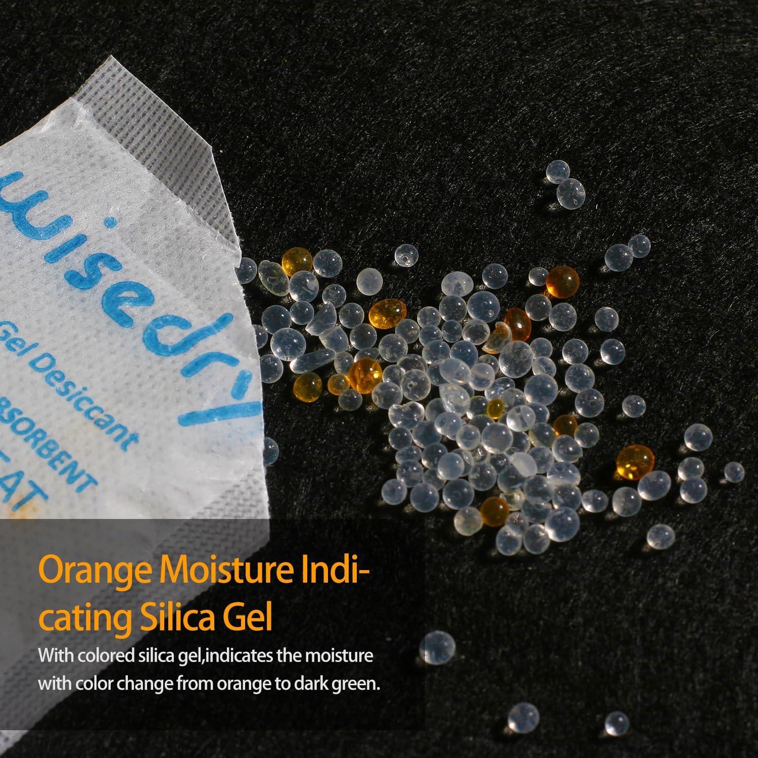 Paquetes de Gel de Sílice Alimenticio 5g x 60 Reutilizables