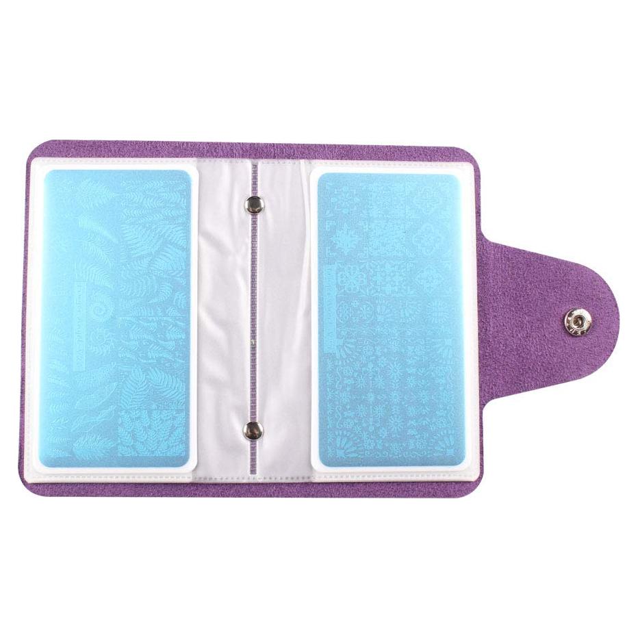 Organizador de Placas de Estampado de Uñas HaiQiang 20 Ranuras