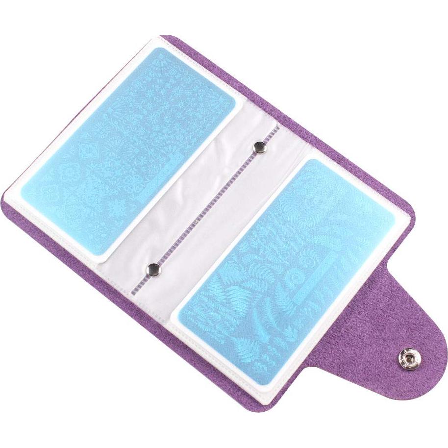 Organizador de Placas de Estampado de Uñas HaiQiang 20 Ranuras