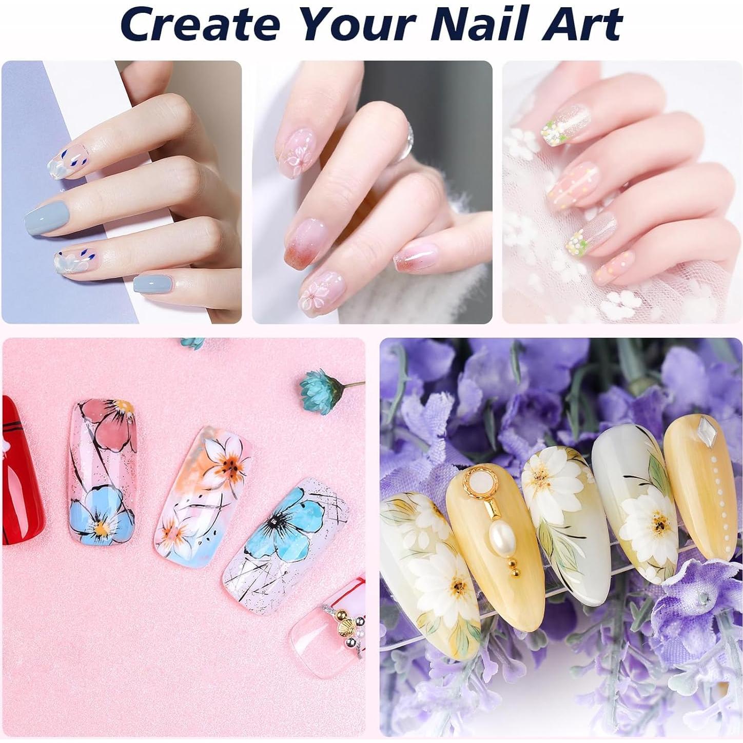 Kit de Estampado de Uñas Subay - 2 Estampadores, 2 Placas, 4 Cabezas