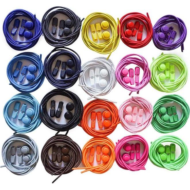 Cordoneras Elásticas Sin Nudos iLiveX - Talla Única para Adultos y Niños