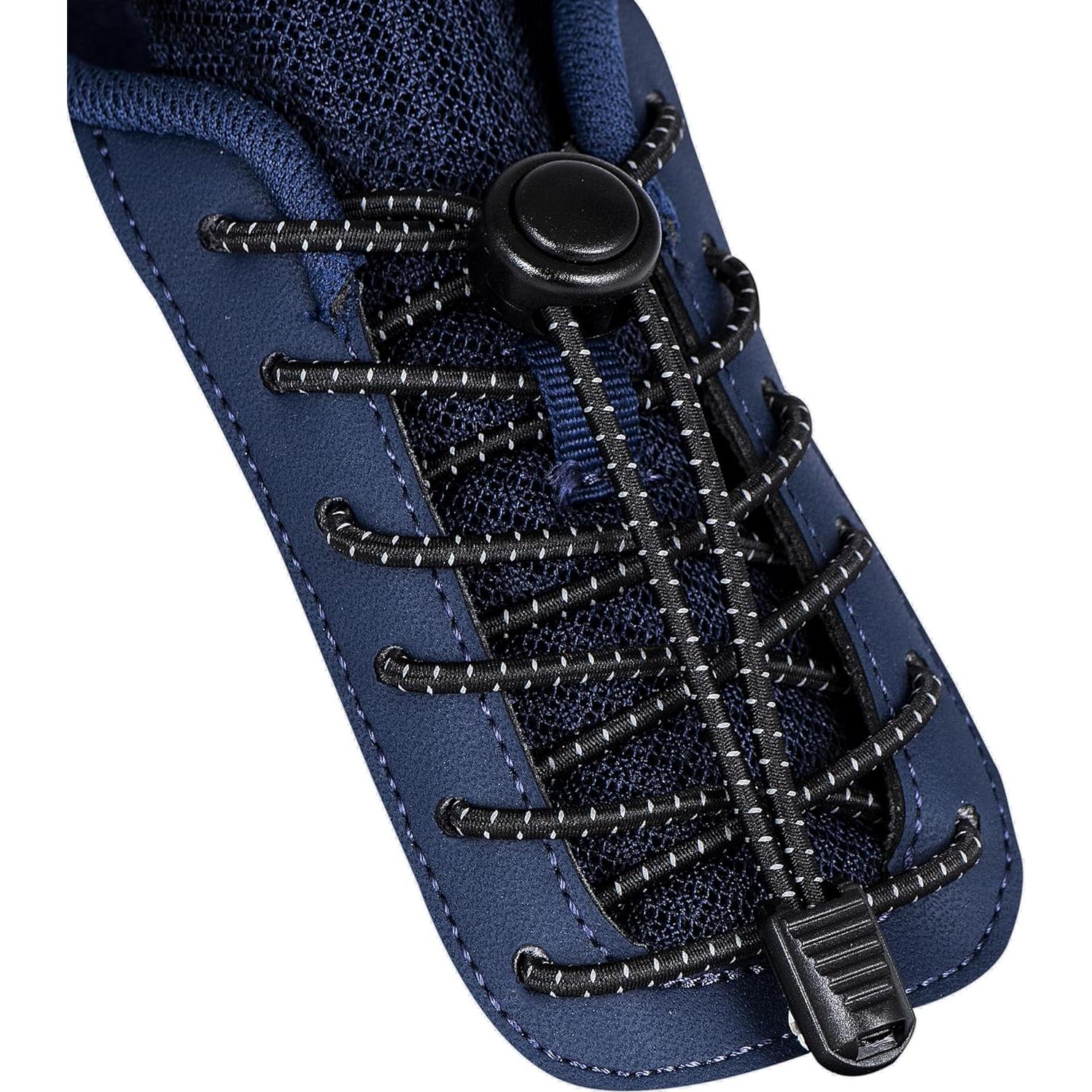 Cordoneras Elásticas Sin Nudos iLiveX - Talla Única para Adultos y Niños