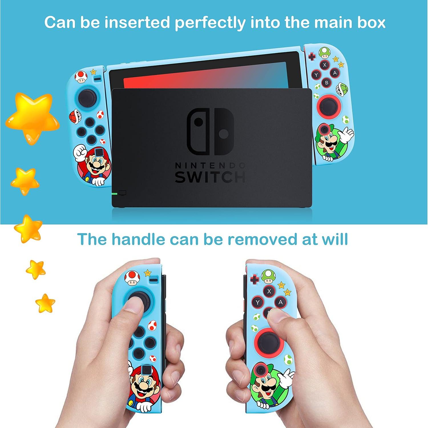 Funda Protectora Kawaii para Nintendo Switch - Sofá Azul