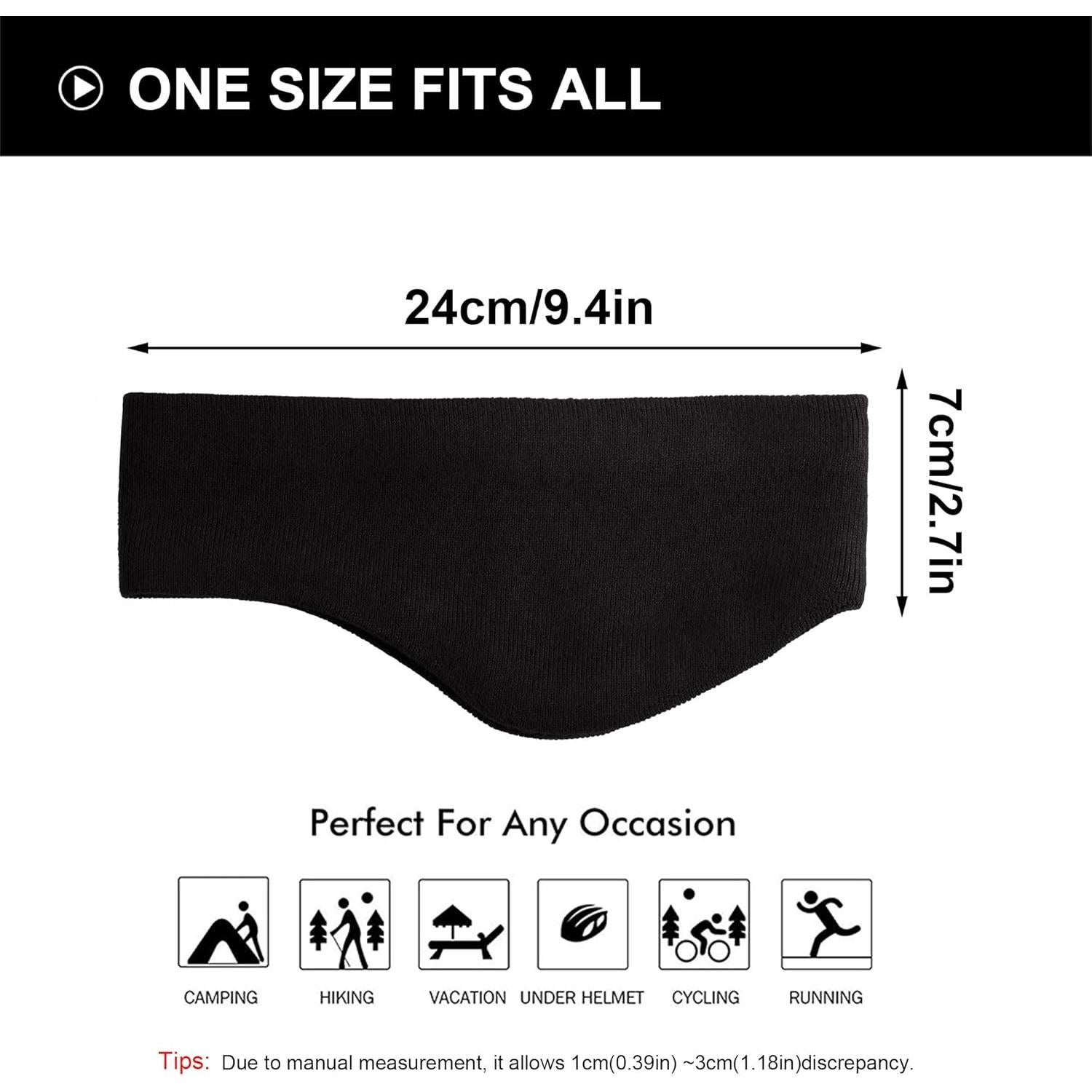 Calentadores de Oídos WTACTFUL Doble Capa Invierno Unisex