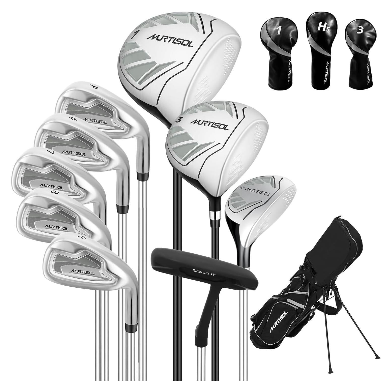 Juego de Golf Completo XDriveMax 10 Piezas Hombre Gris