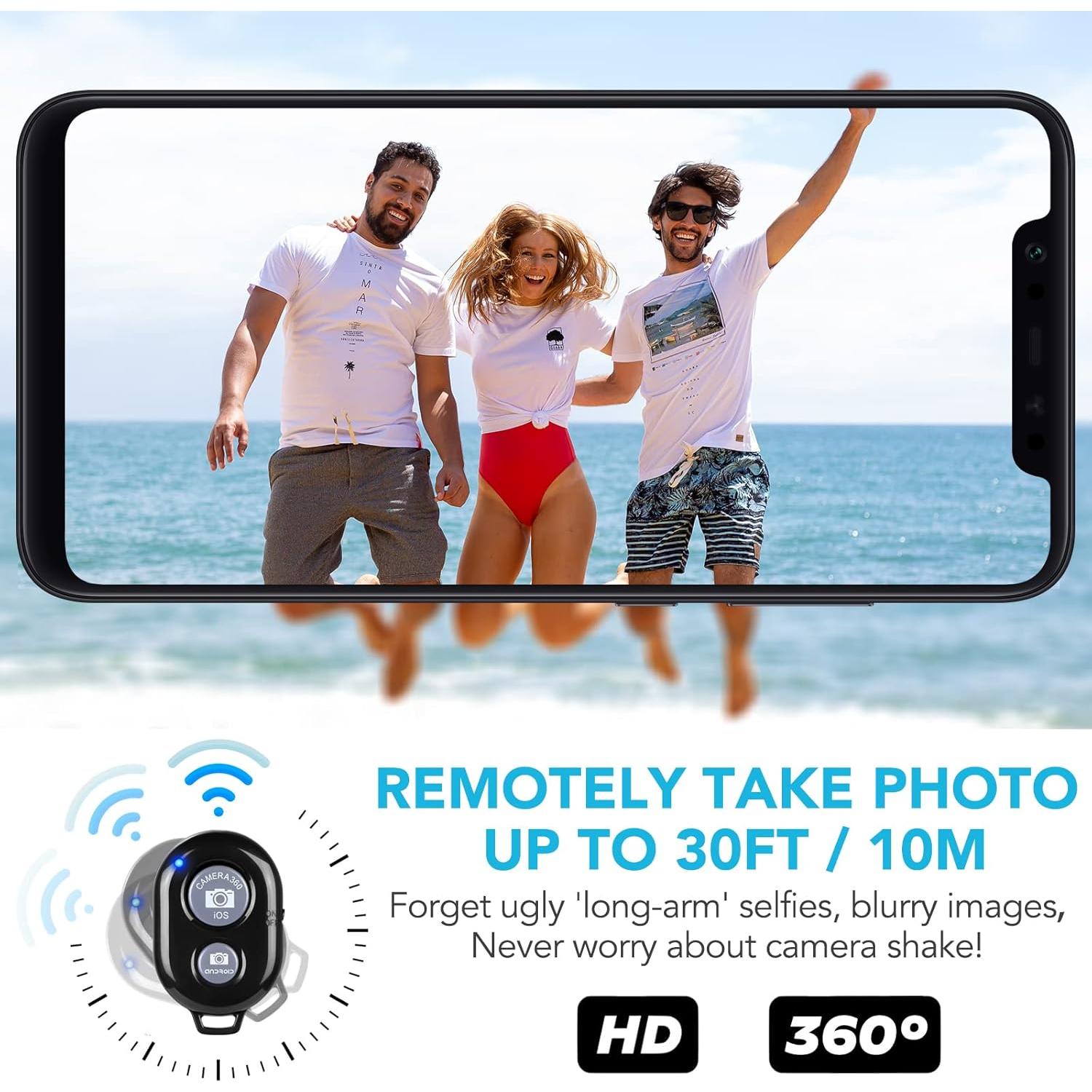 Control Remoto Inalámbrico Skoutag P1 para Cámara - 2 Unidades