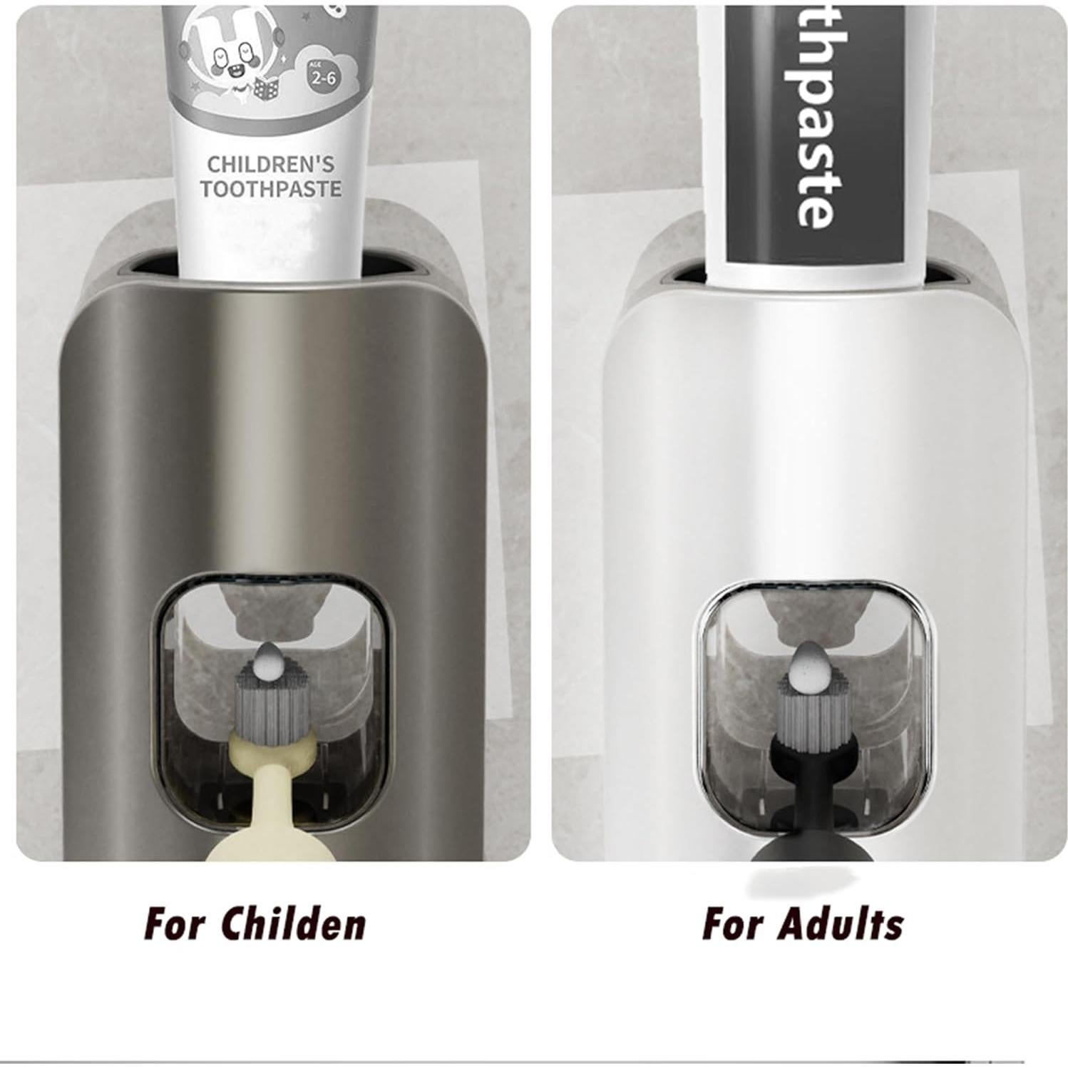 Dispensador Automático de Pasta de Dientes Buildec Blanco