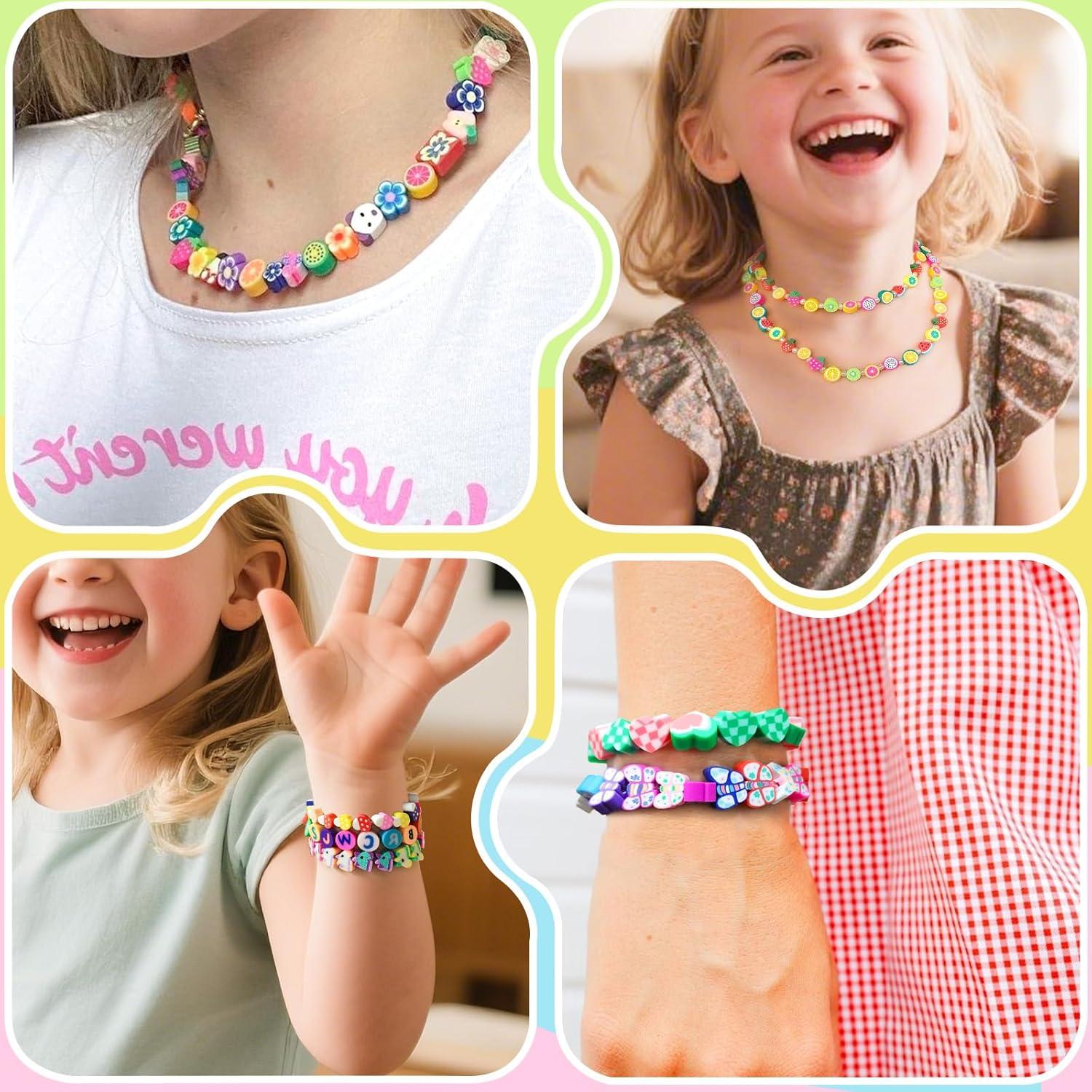 Kit de Fabricación de Pulseras Gionlion 500 Piezas DIY