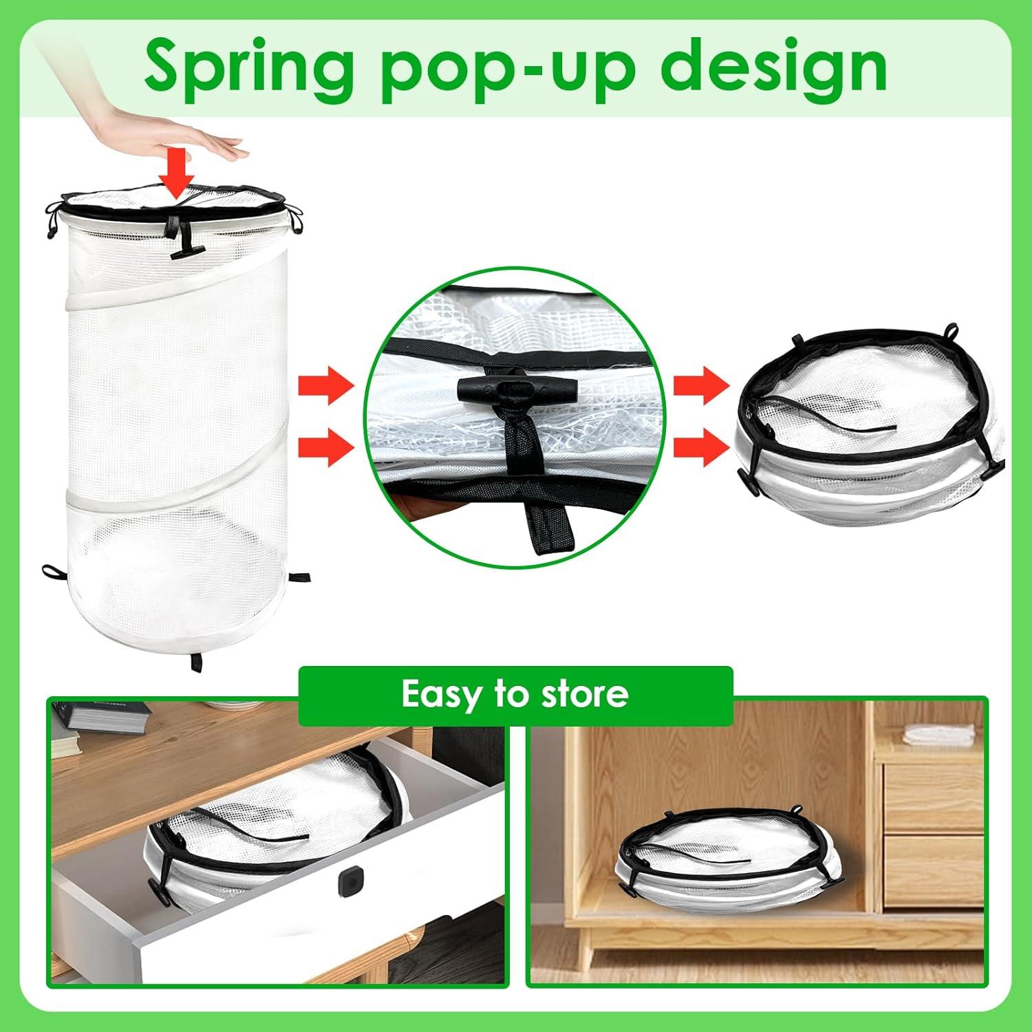 Paquete de 2 Invernaderos Mini Emergentes Vecacosic 50x25cm