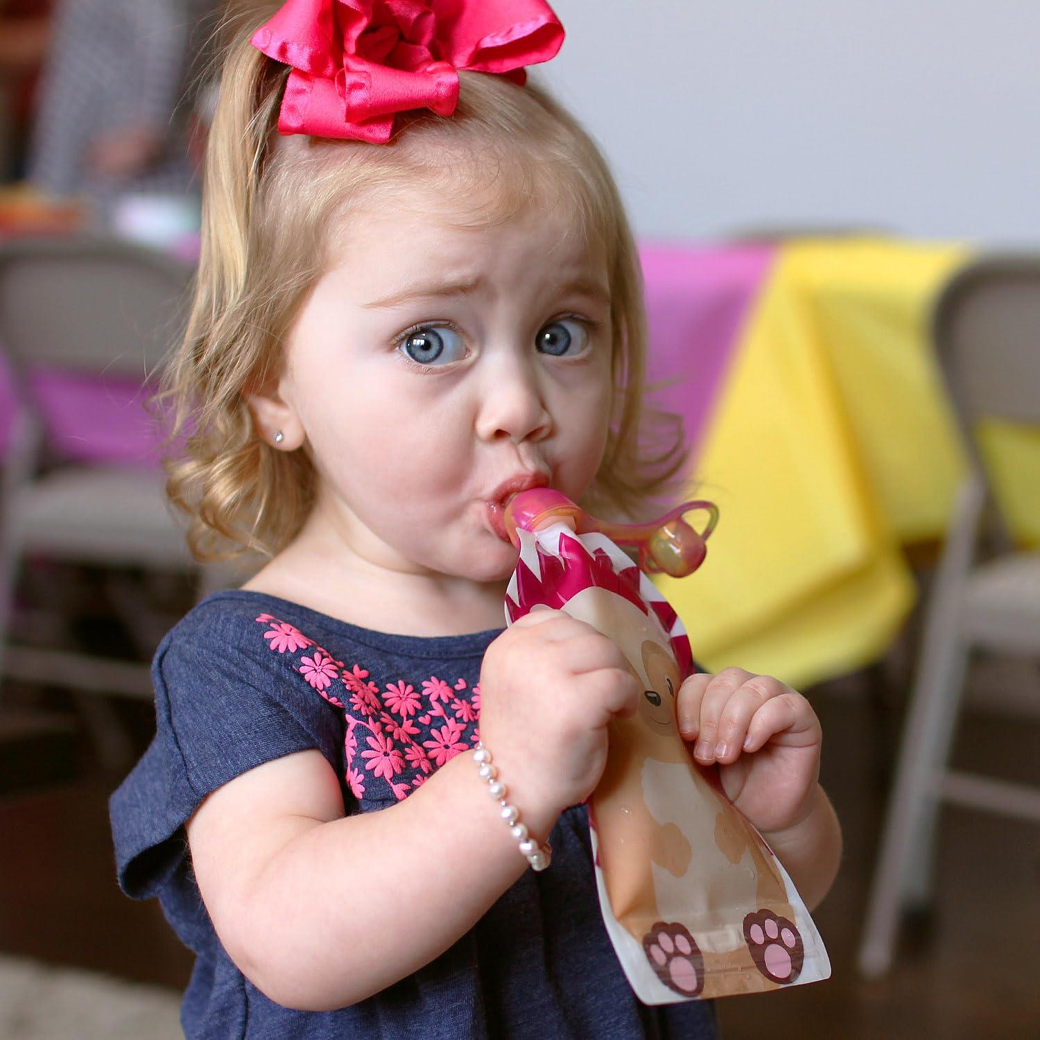 Bolsas Reutilizables para Comida ChooMee 5 oz | Paquete de 4