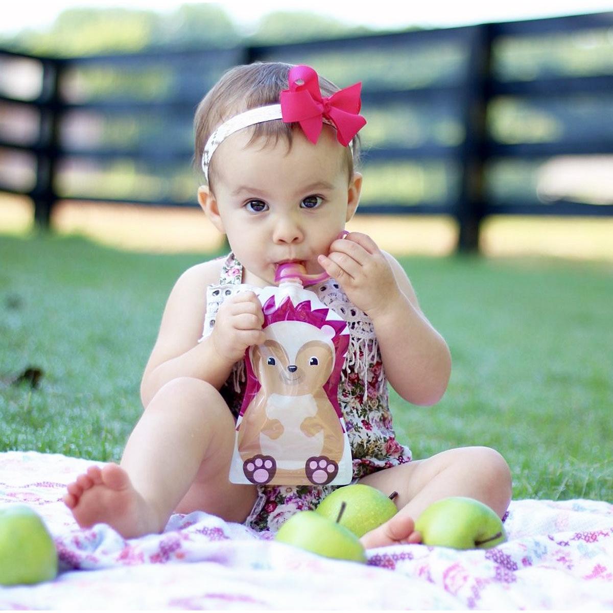 Bolsas Reutilizables para Comida ChooMee 5 oz | Paquete de 4