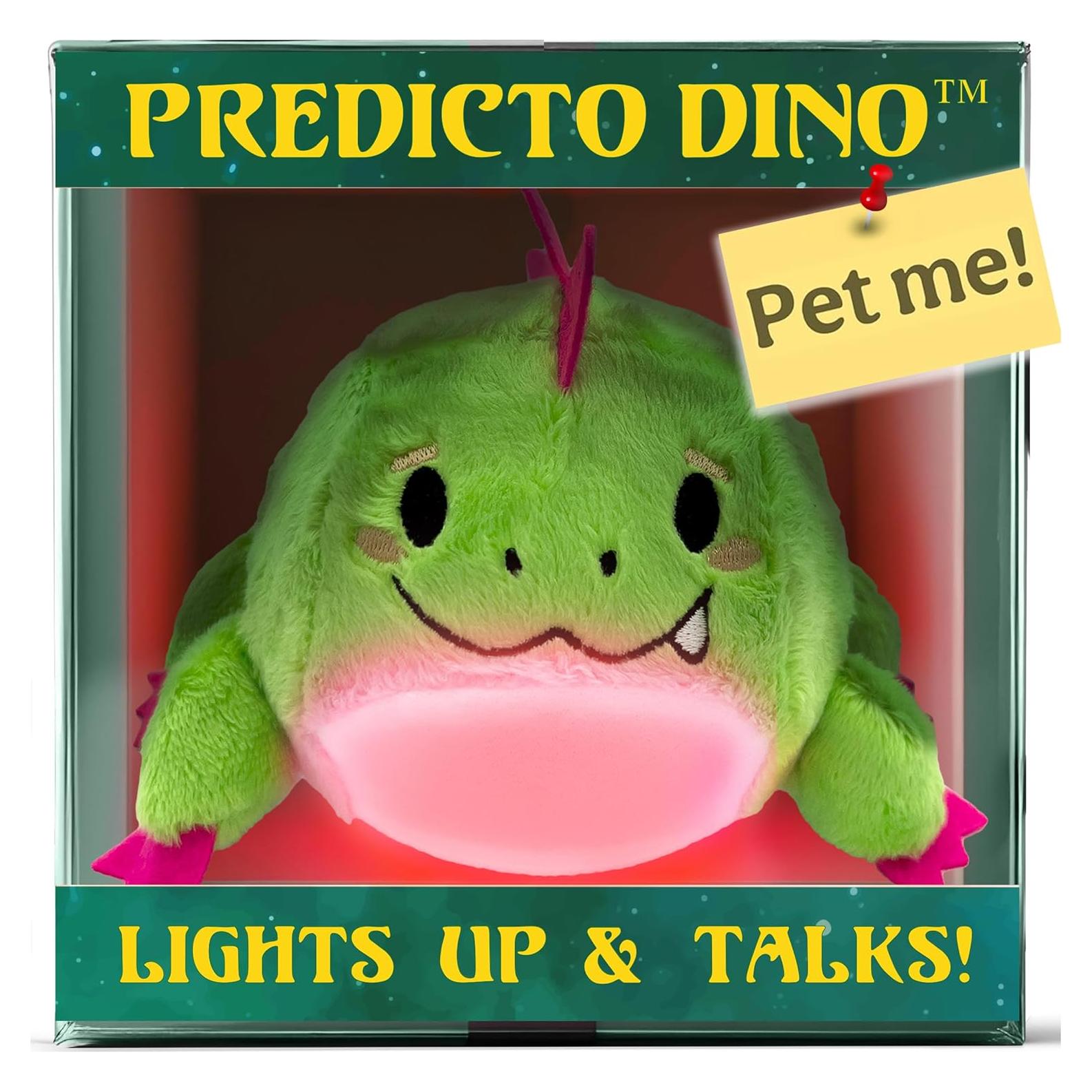 Predicto Pets Dino - Bola de Fortuna Hablante Interactiva