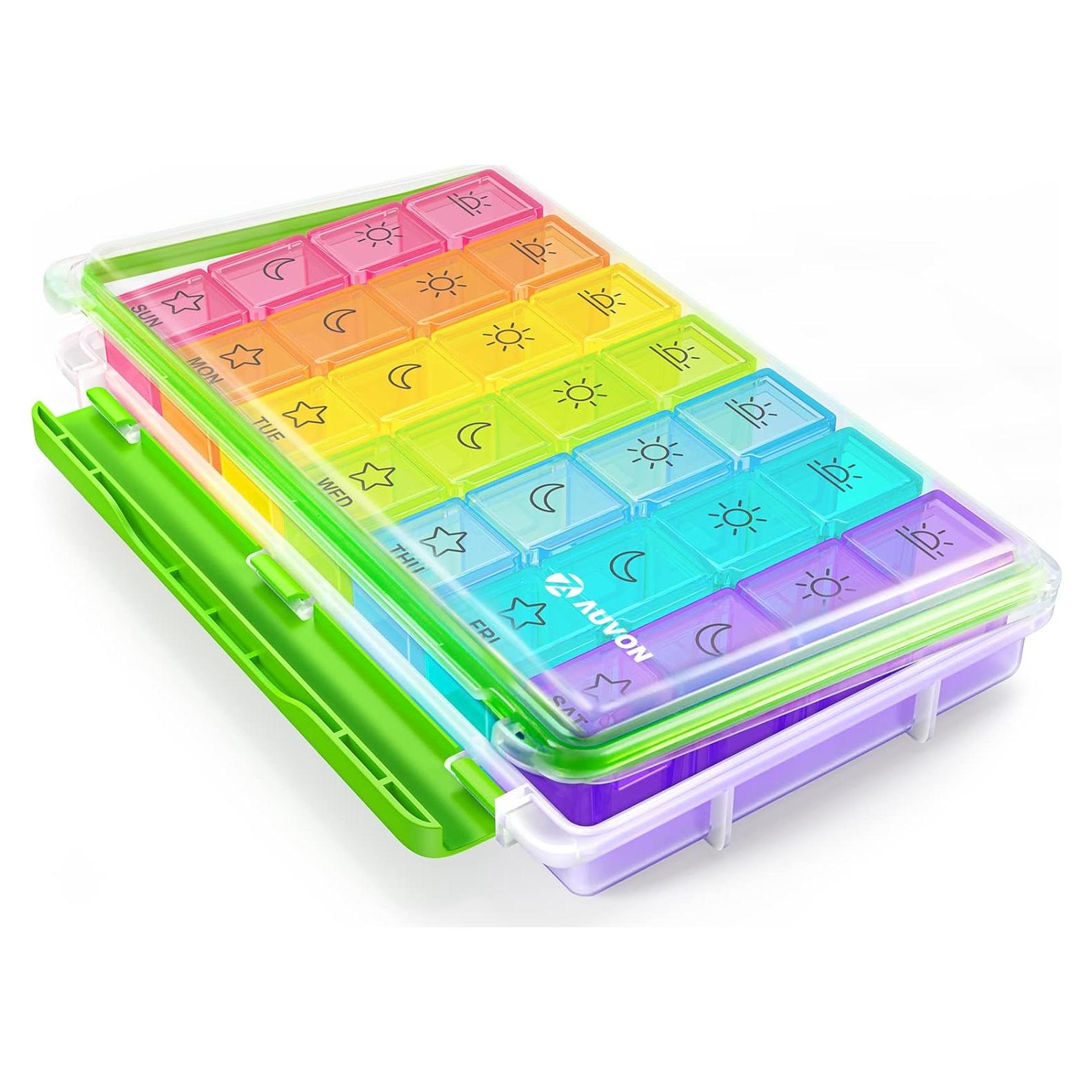 Organizador de Pastillas Semanal AUVON iMedassist 7 Días