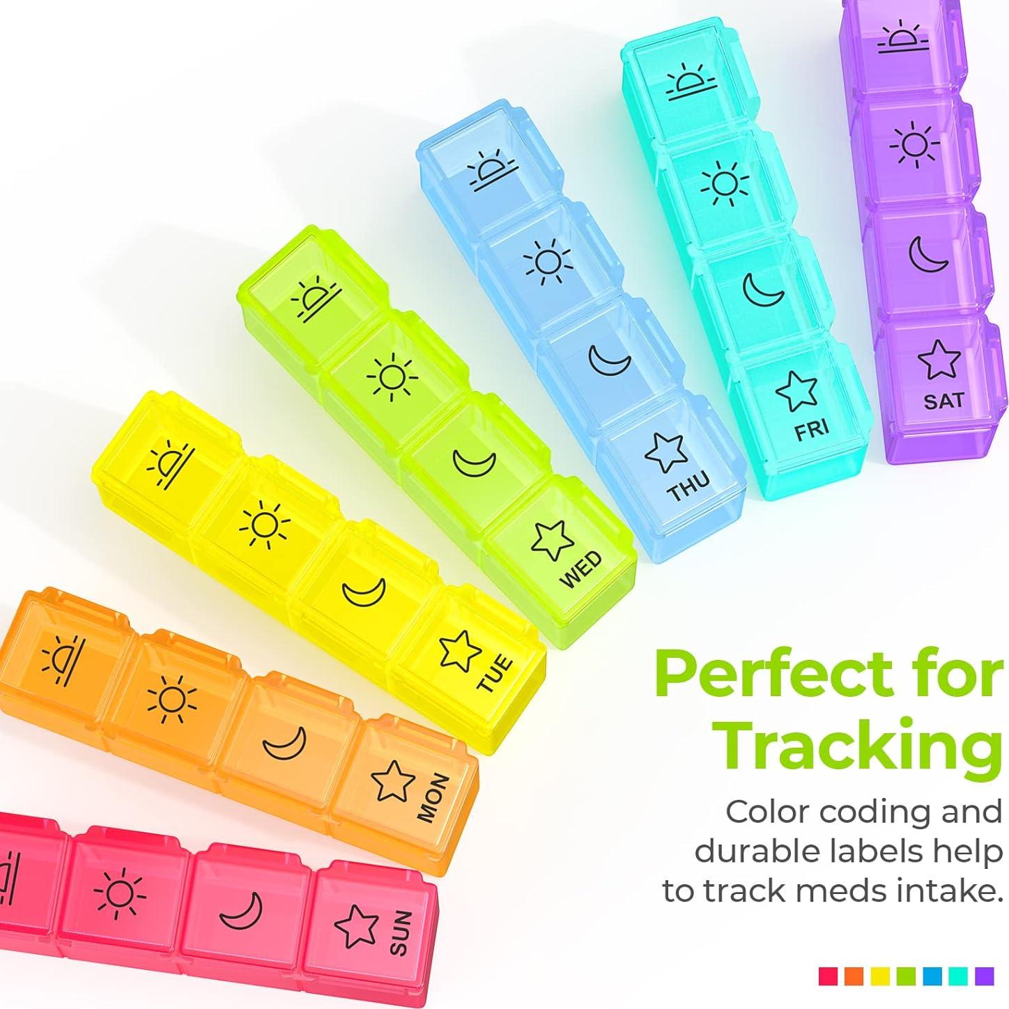 Organizador de Pastillas Semanal AUVON iMedassist 7 Días