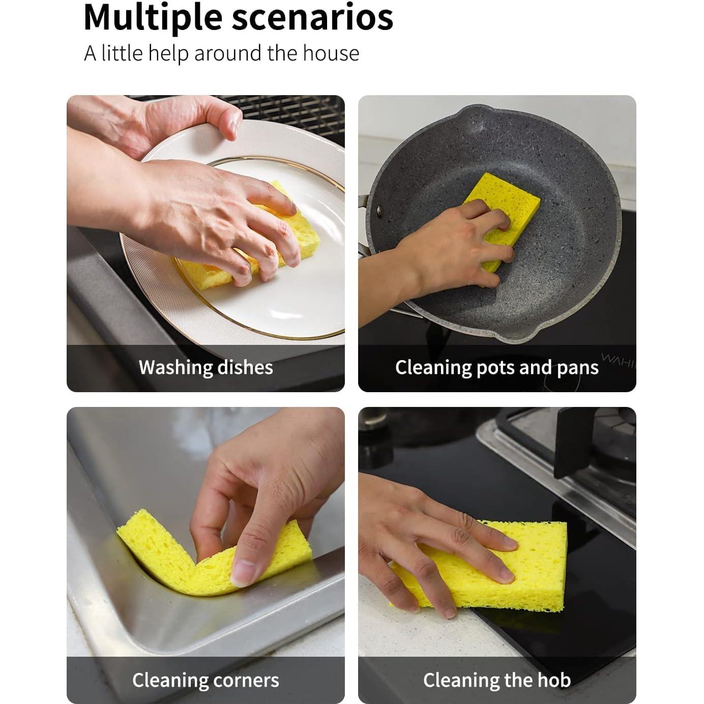 Esponjas de Cocina Ecológicas ARCLIBER 6 Unidades Verde