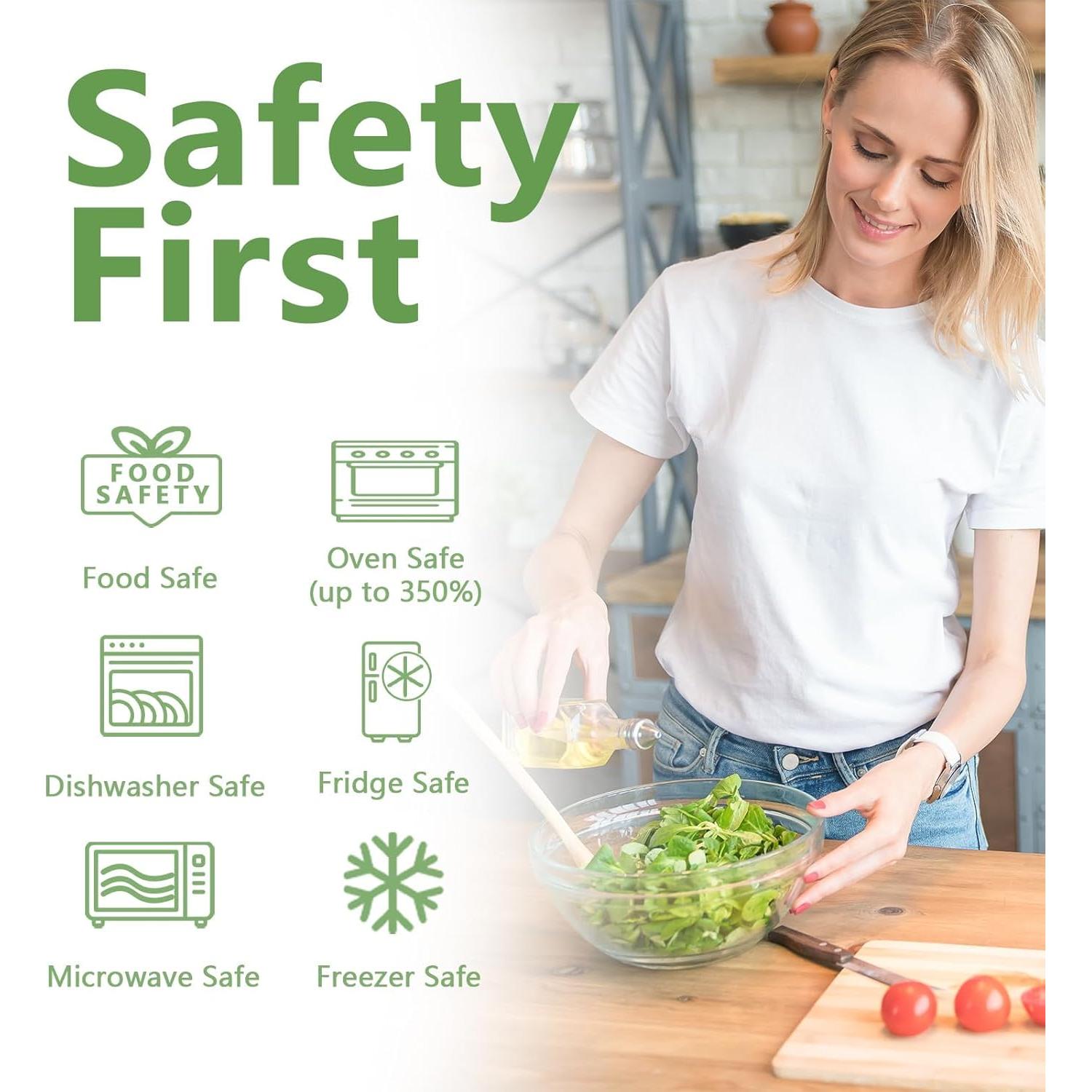 Tapas de Silicona Reutilizables O-CONN - Juego de 7 Piezas