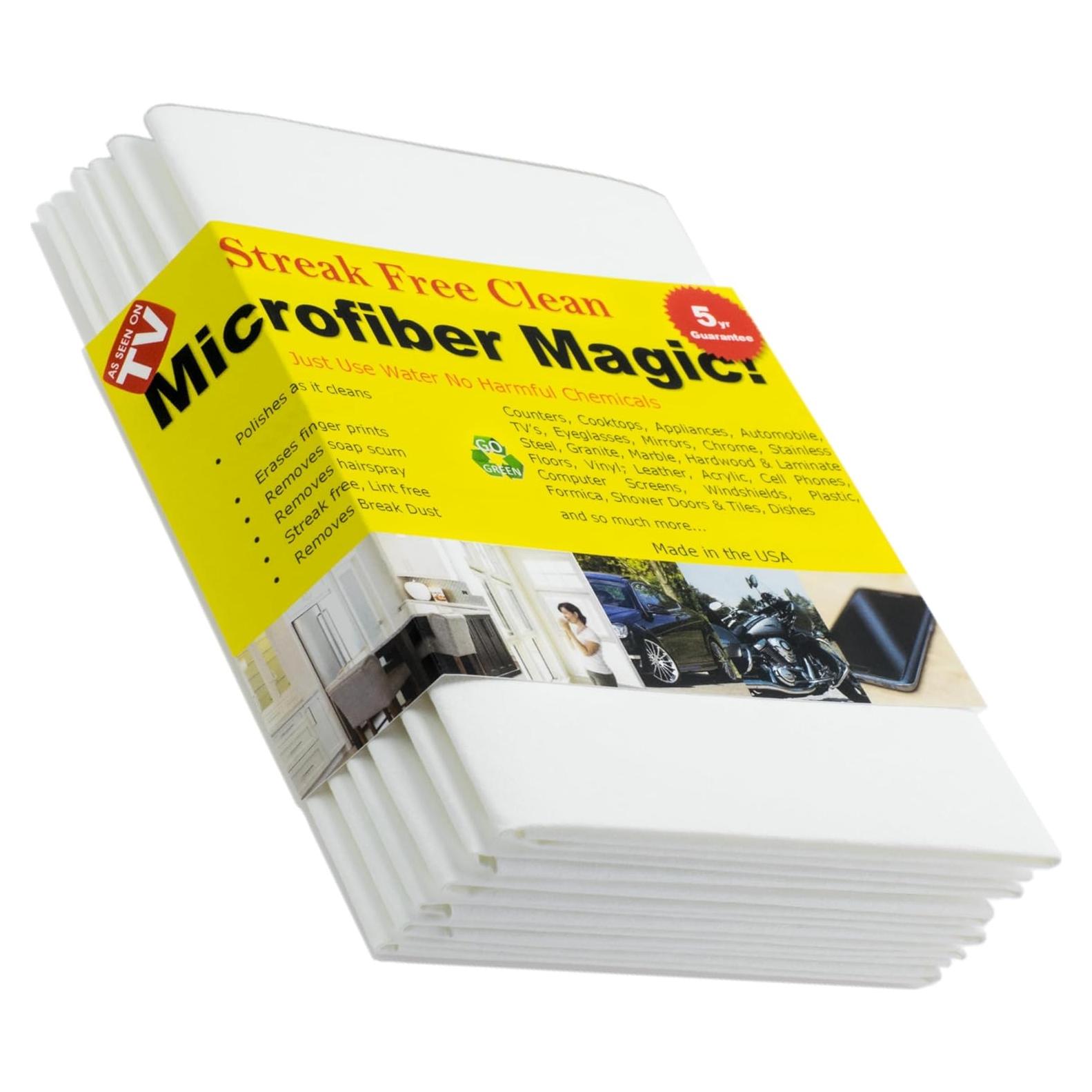 Paño de limpieza Microfiber Magic AERAI GROUP 6 unidades sin rayas