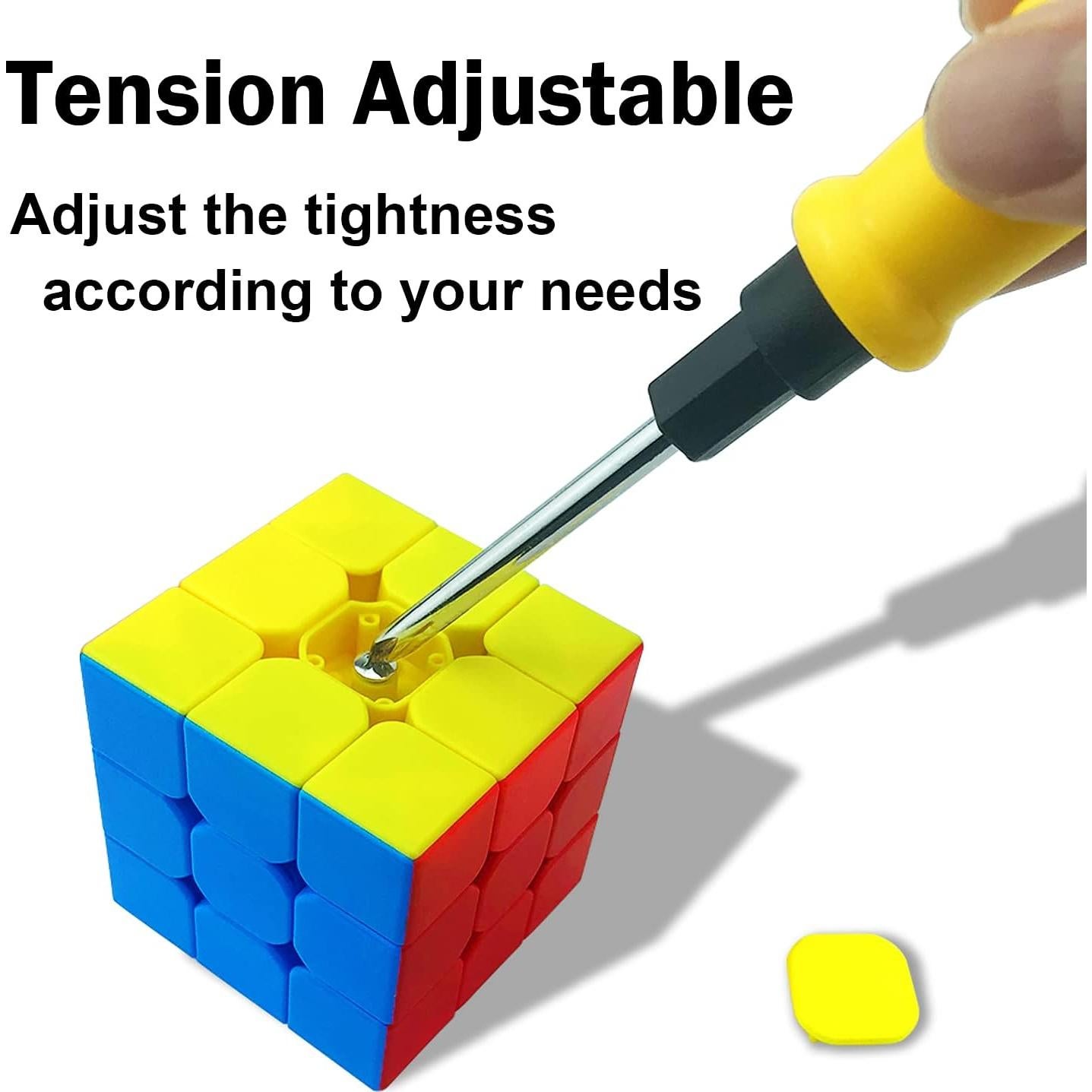 Paquete de 24 Cubos Veloces 3x3 Sin Etiquetas - Juguetes de Rompecabezas