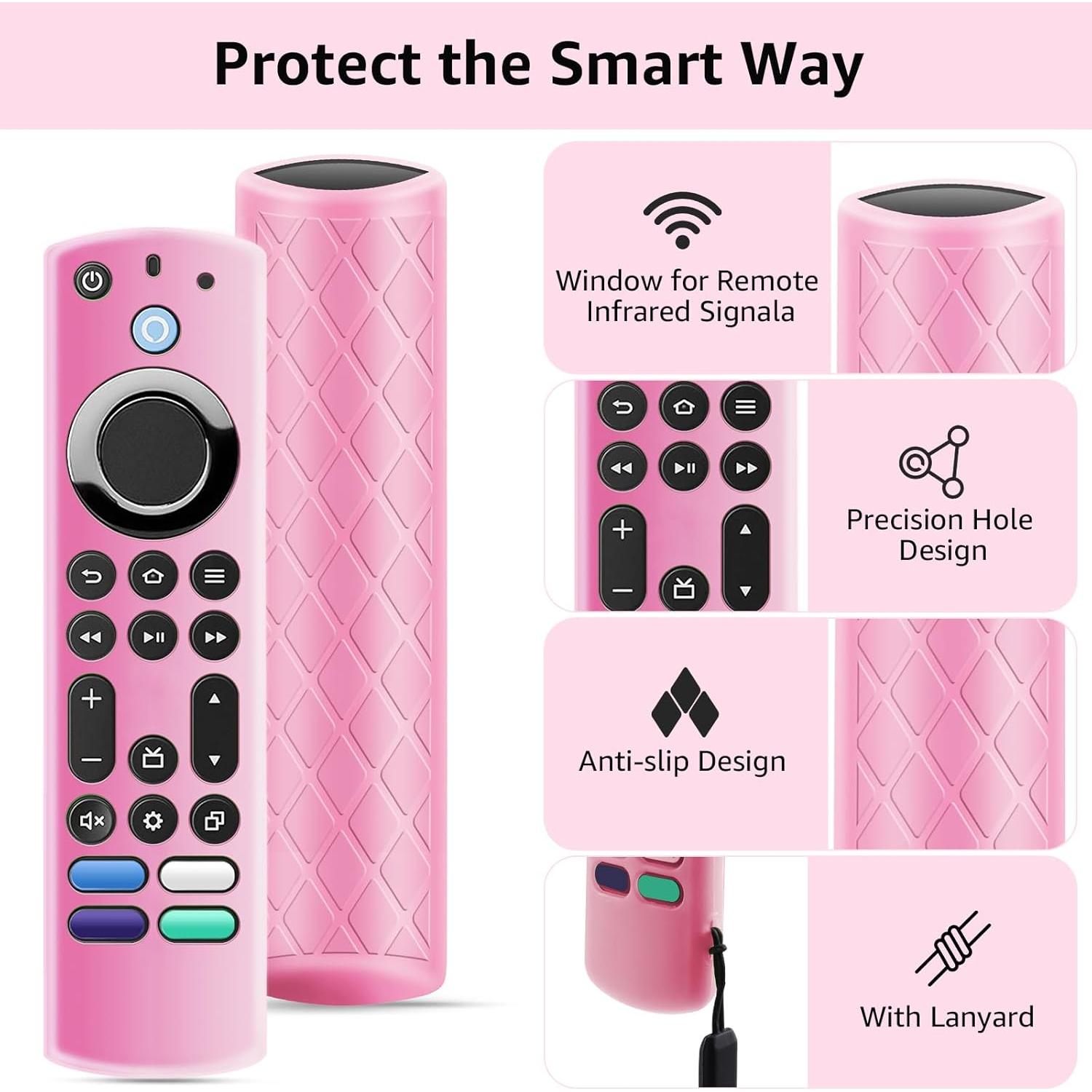 Funda de Silicona OneBom para Control Remoto Fire TV 4K Max