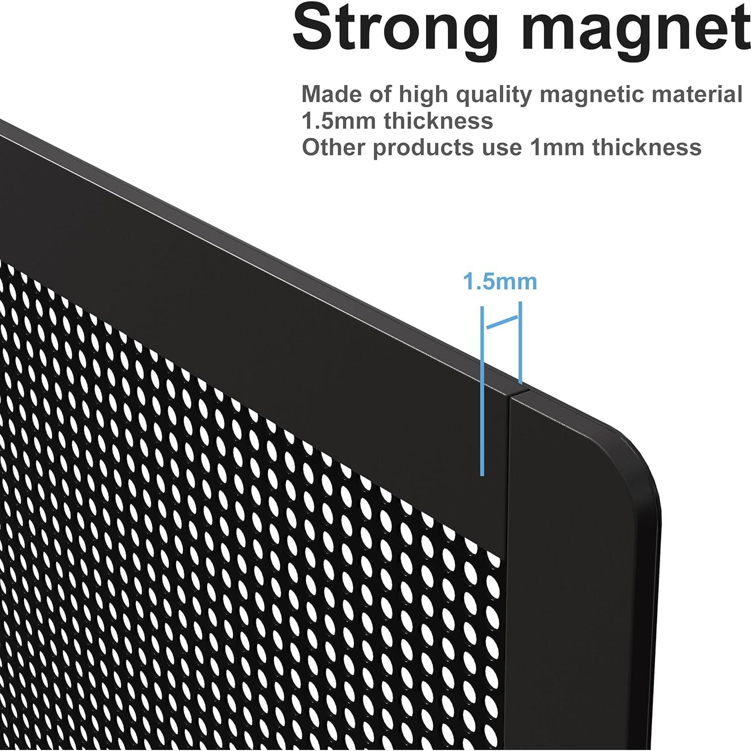 Cubiertas de Ventilación de Piso Magnéticas INITMMO 4x10 cm - 4 Piezas