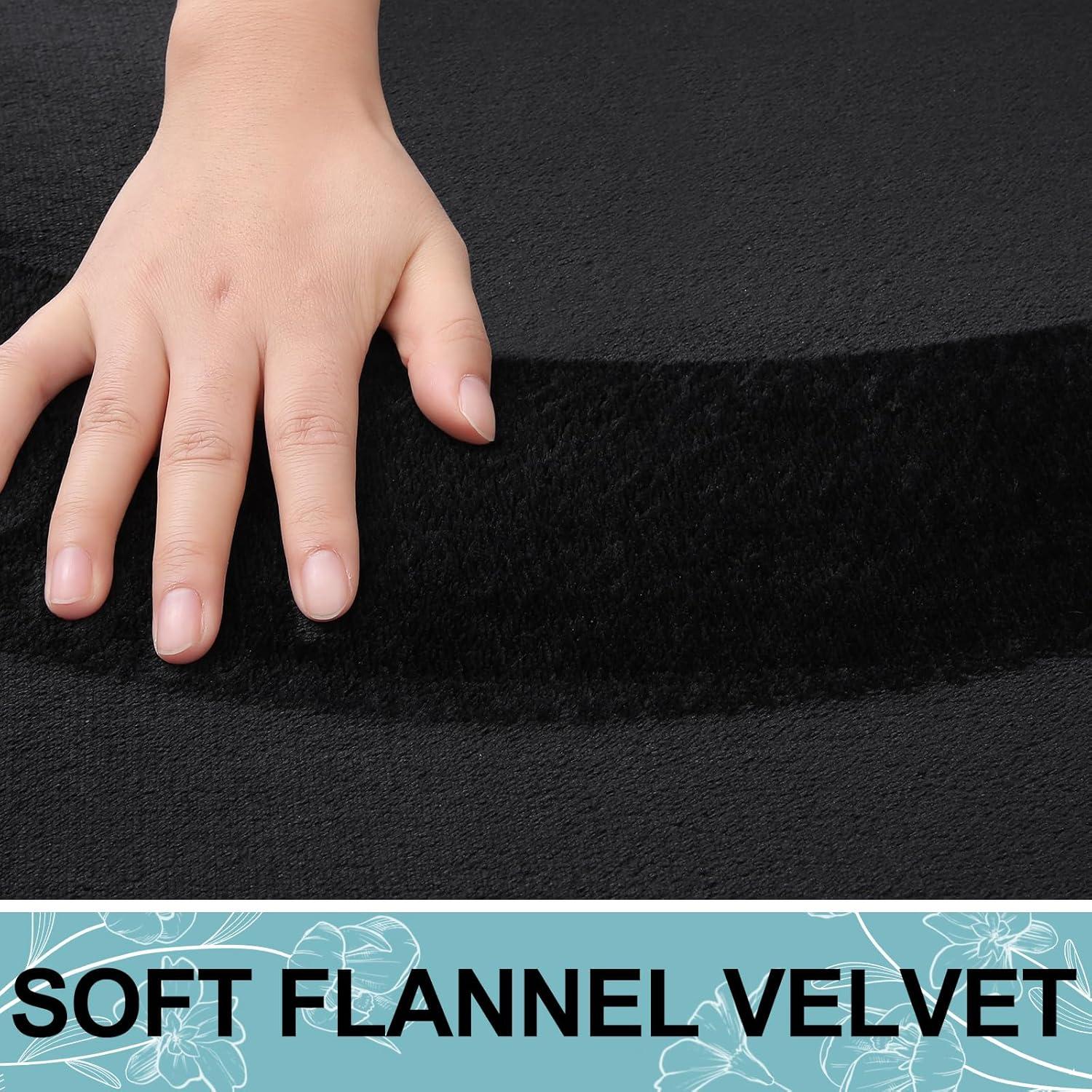 Alfombra de Baño Smiry 120x43 cm, Espuma de Memoria Antideslizante