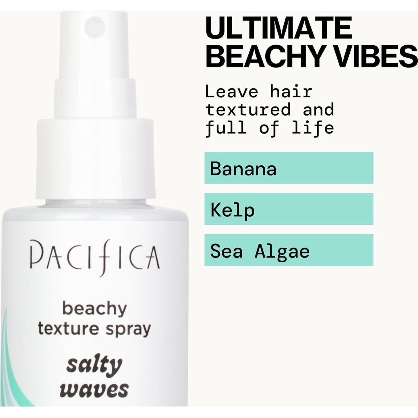 Spray Texturizante de Sal Marina Pacifica 149g - Olas Playeras