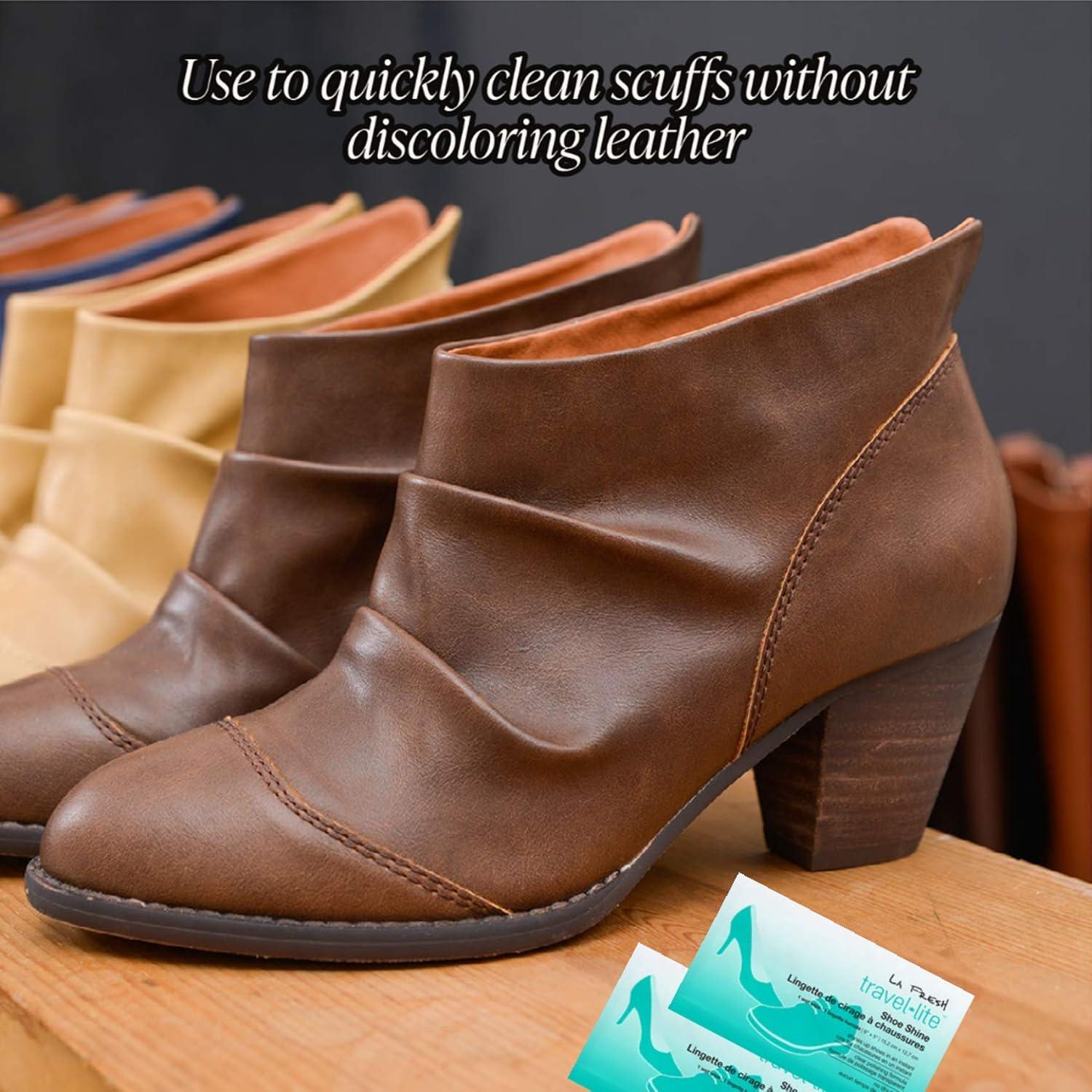 Toallitas de Limpieza para Zapatos LA Fresh - 50 Unidades