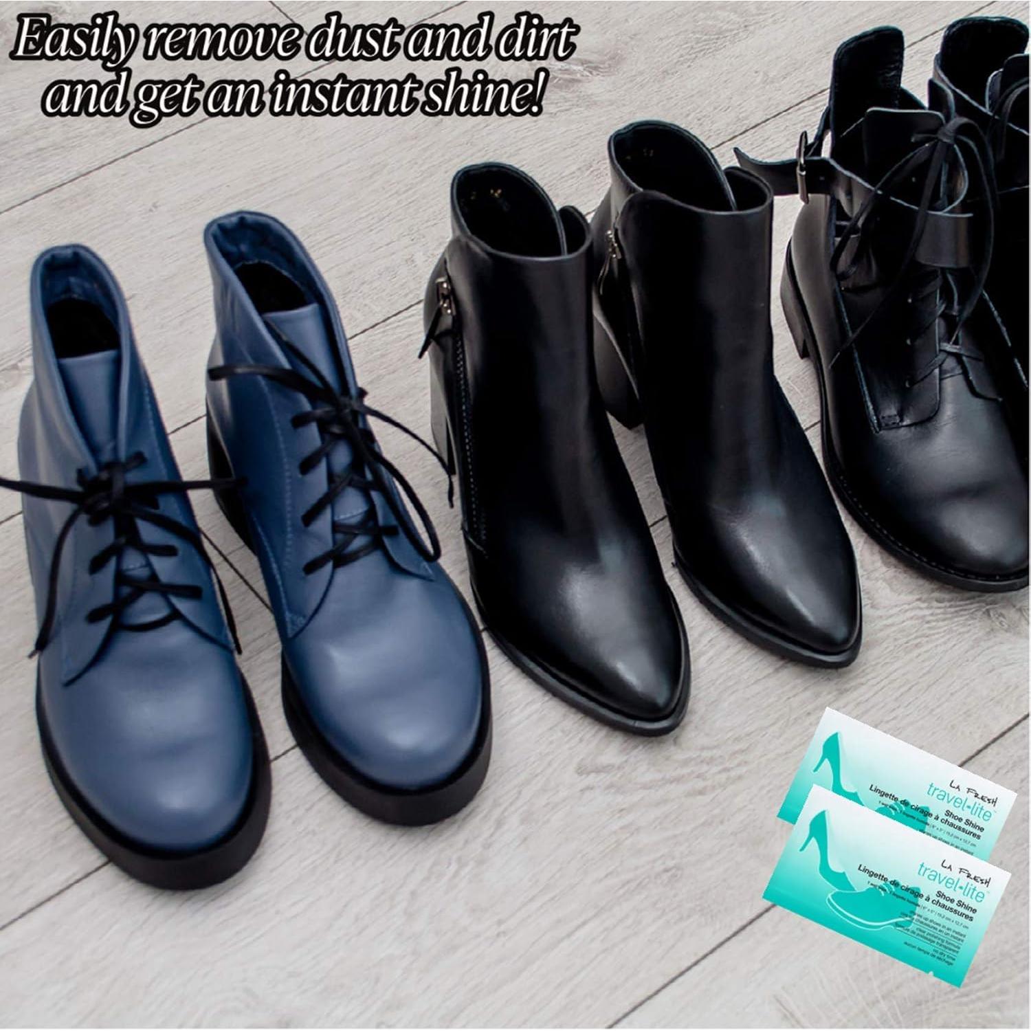 Toallitas de Limpieza para Zapatos LA Fresh - 50 Unidades