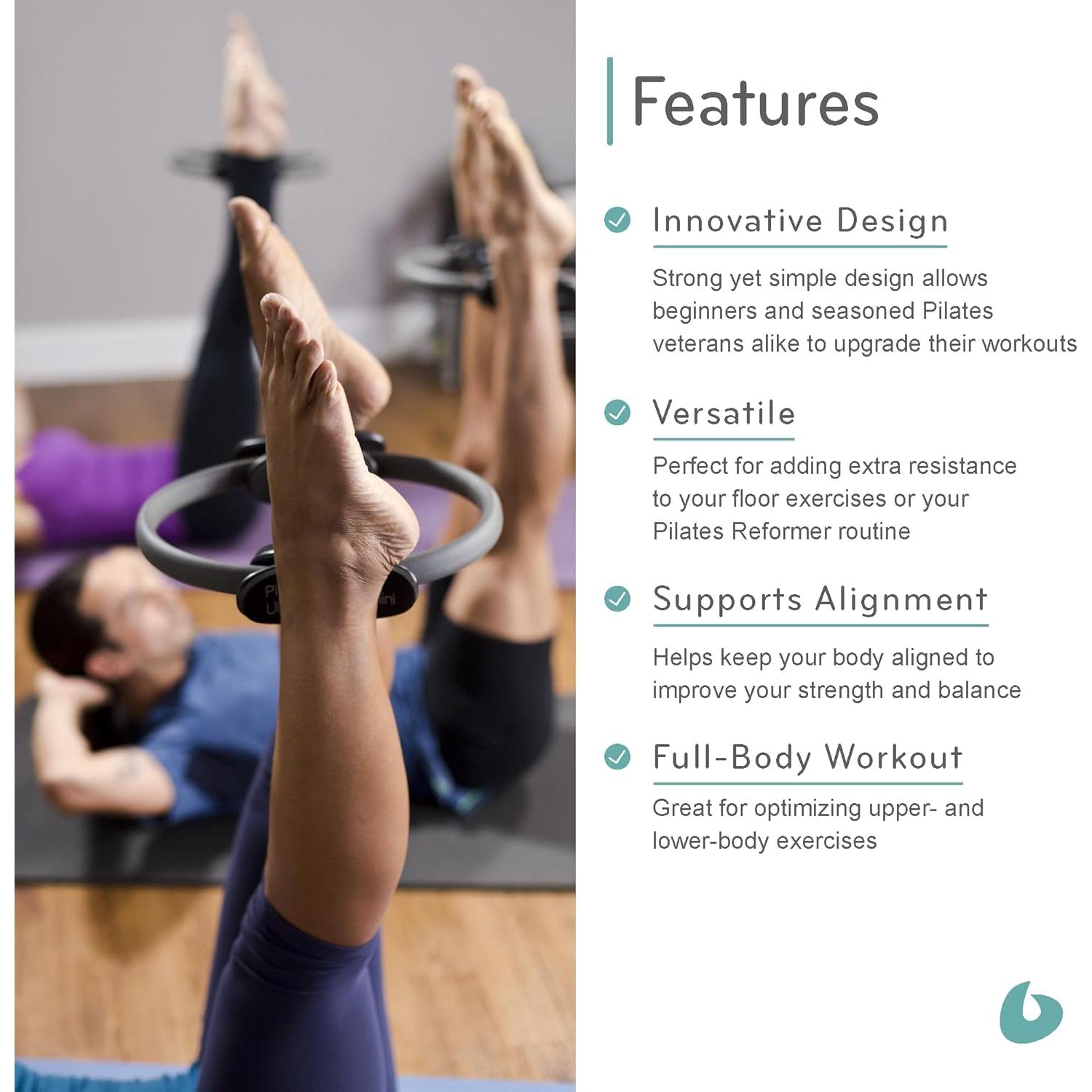 Anillo de Pilates Balanced Body Ultra-Fit 30.48 cm Gris