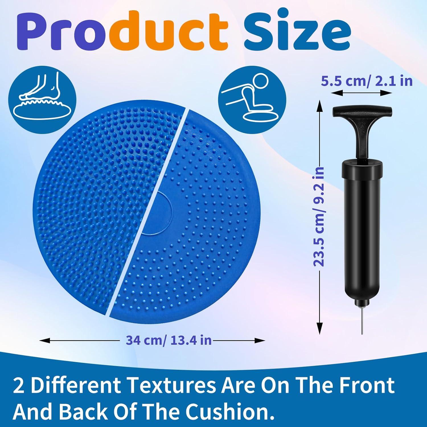 Juego de Cojines Inestables Biguphate - 4 Pods y Disco de Equilibrio