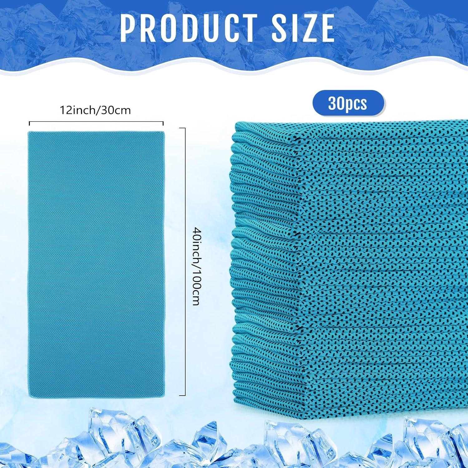 Toallas Enfriadoras Hosuly 30 Piezas 100x30 cm Poliester