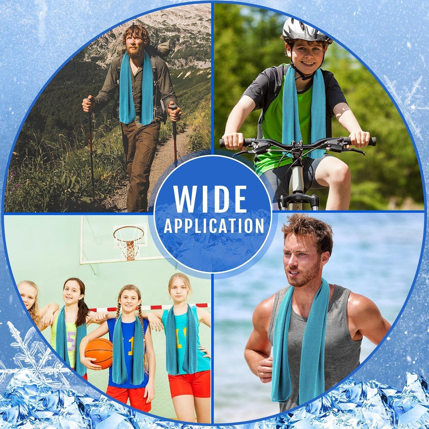 Toallas Enfriadoras Hosuly 30 Piezas 100x30 cm Poliester