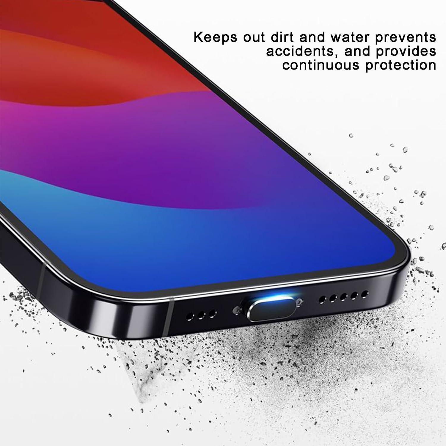 Malla de Polvo Metal para Altavoz y Cargador iPhone UYXINONE