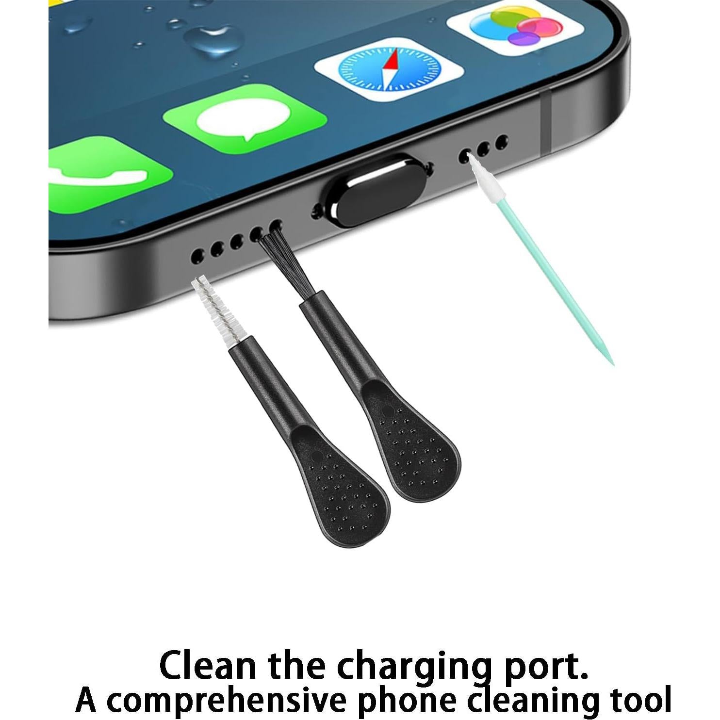 Malla de Polvo Metal para Altavoz y Cargador iPhone UYXINONE