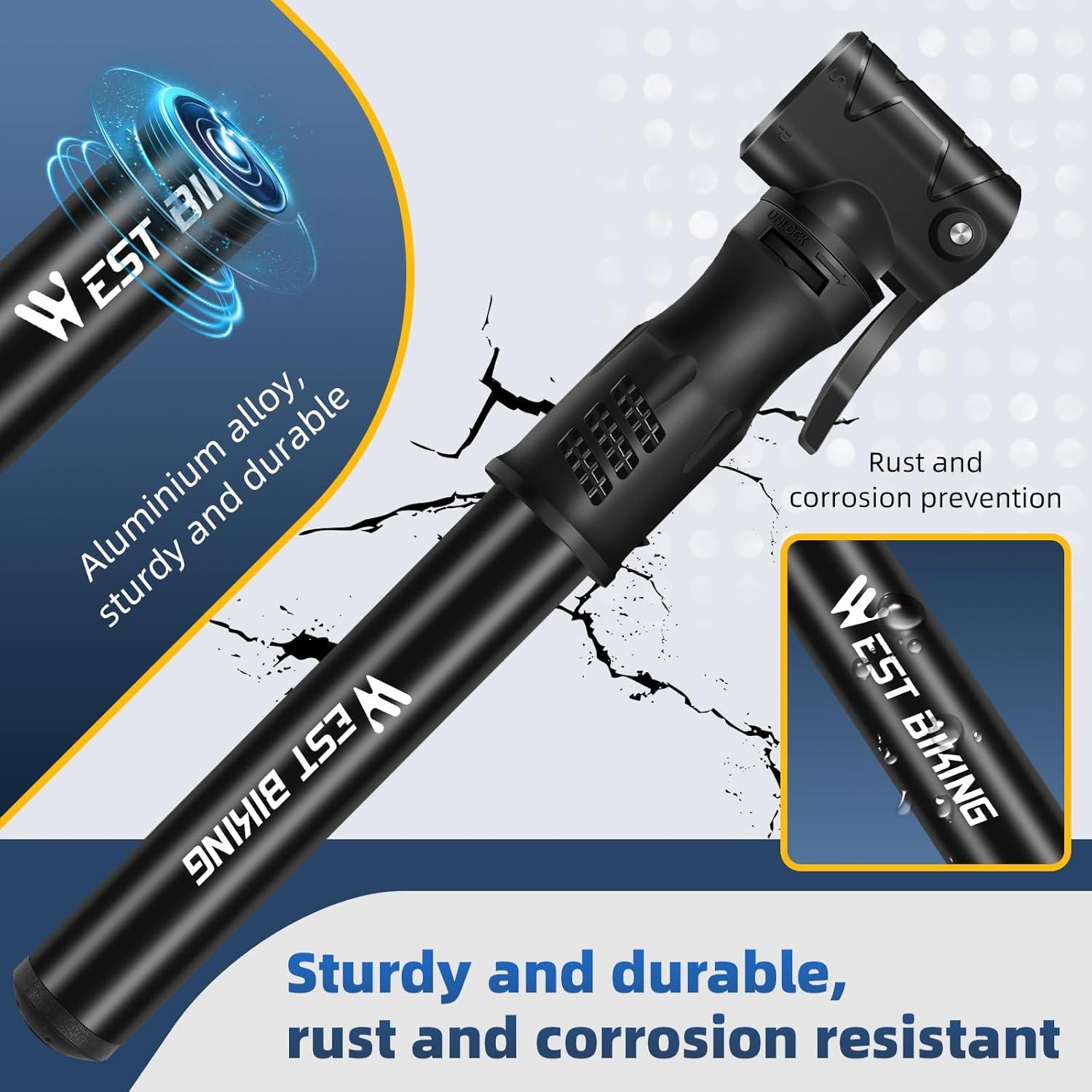 Mini Bomba de Bicicleta CYCLESPEED YP1603003 Manual 0.18kg