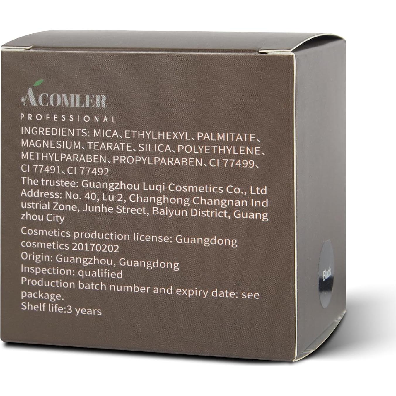 Acomler Tinte Raíz para Cabello Negro 0.12kg - Cubierta Instantánea