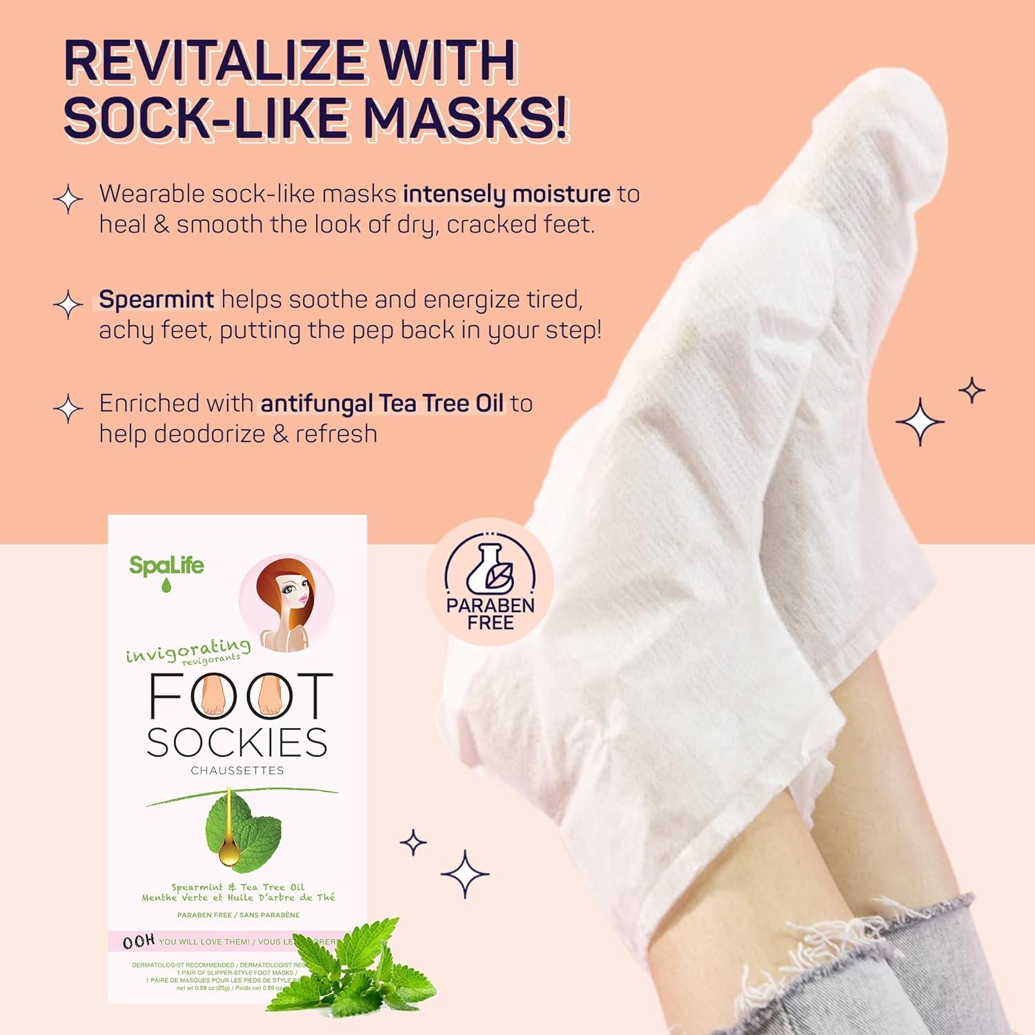 Conjunto de Spa Rosa SpaLife 10 Piezas Cuidado Piel Viaje