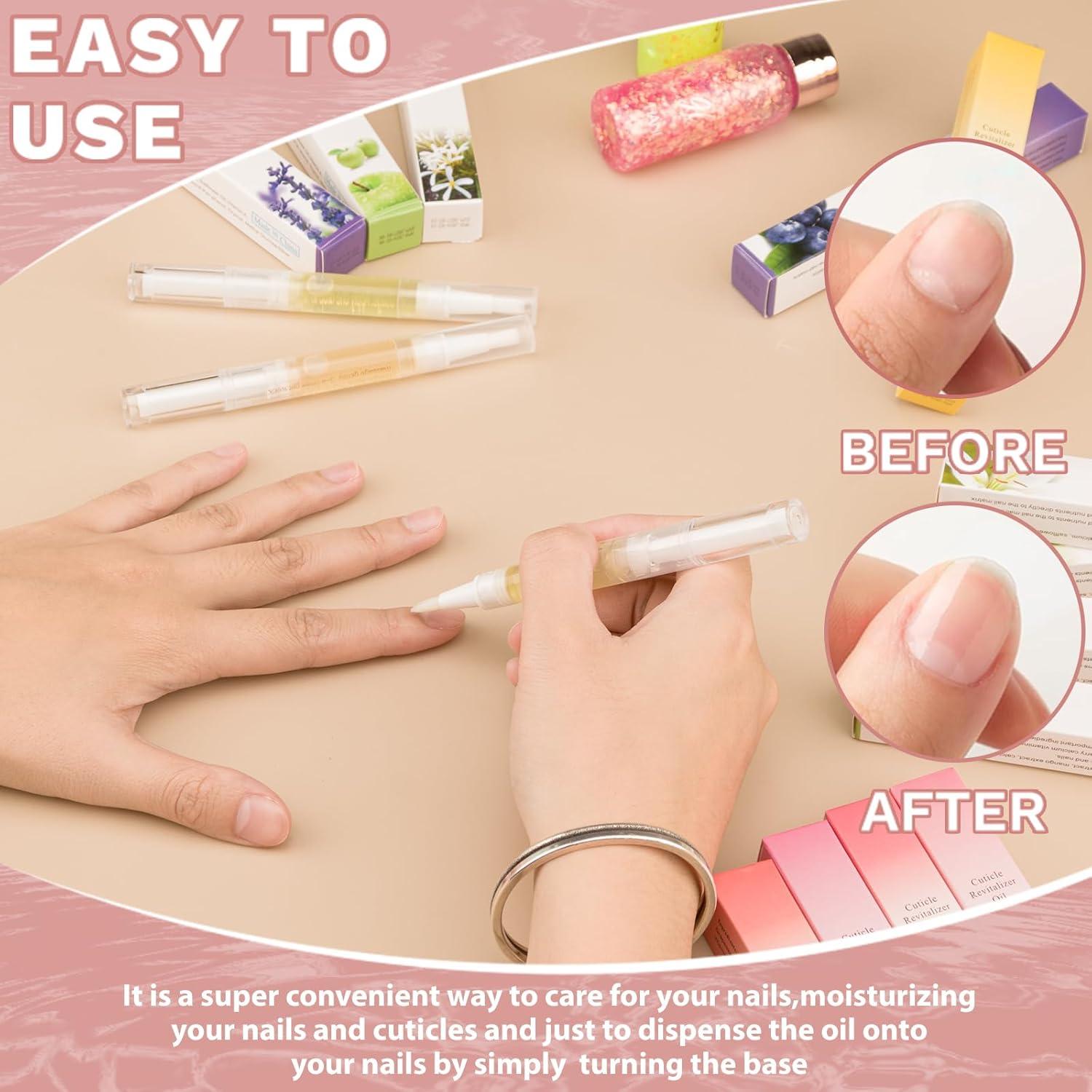 Set de 6 Bolígrafos de Aceite para Cutículas Meschett