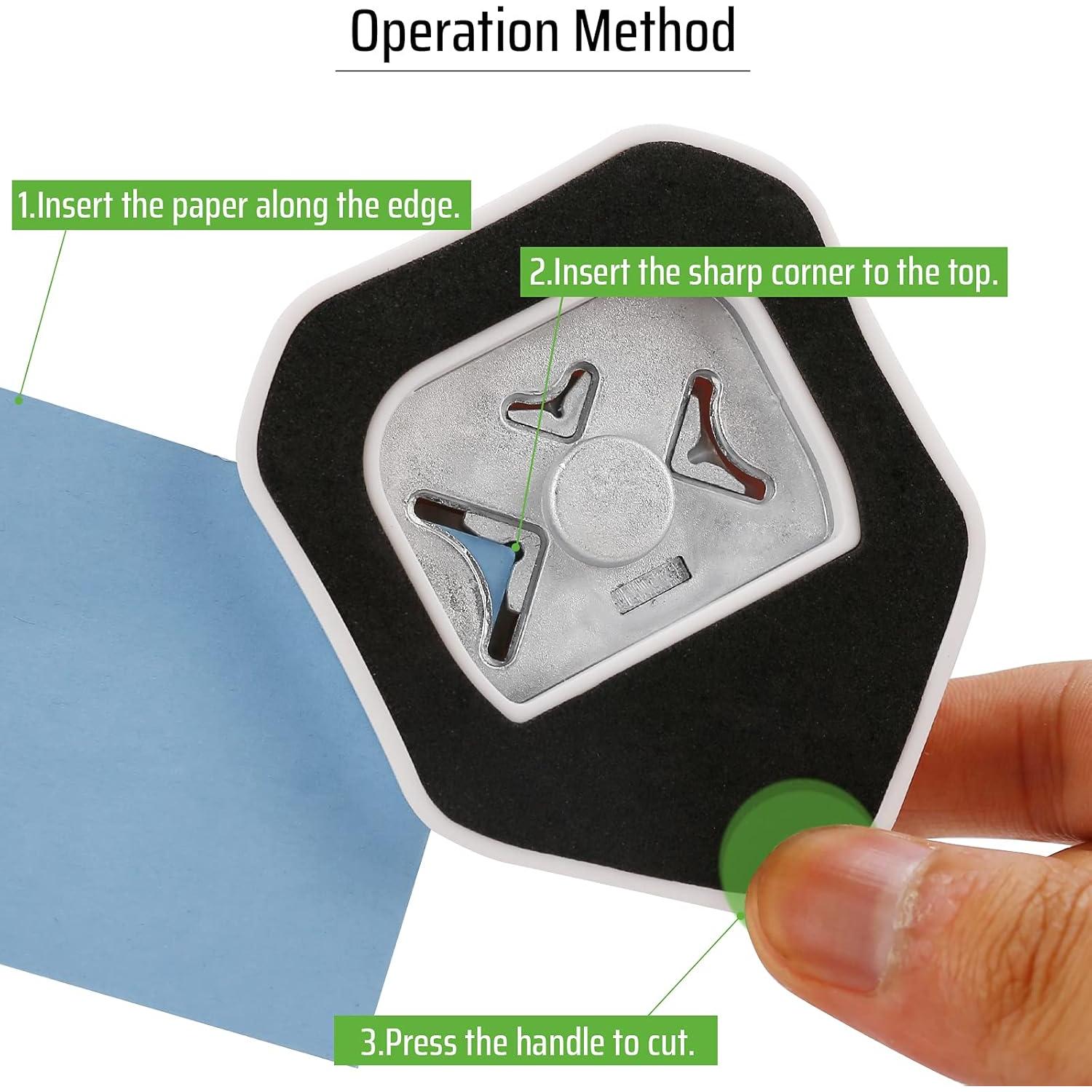 Troquelador de Esquinas 3 en 1 MyArTool 4mm 7mm 10mm Rosa