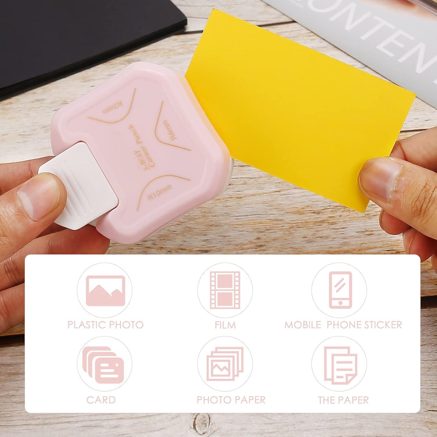 Troquelador de Esquinas 3 en 1 MyArTool 4mm 7mm 10mm Rosa