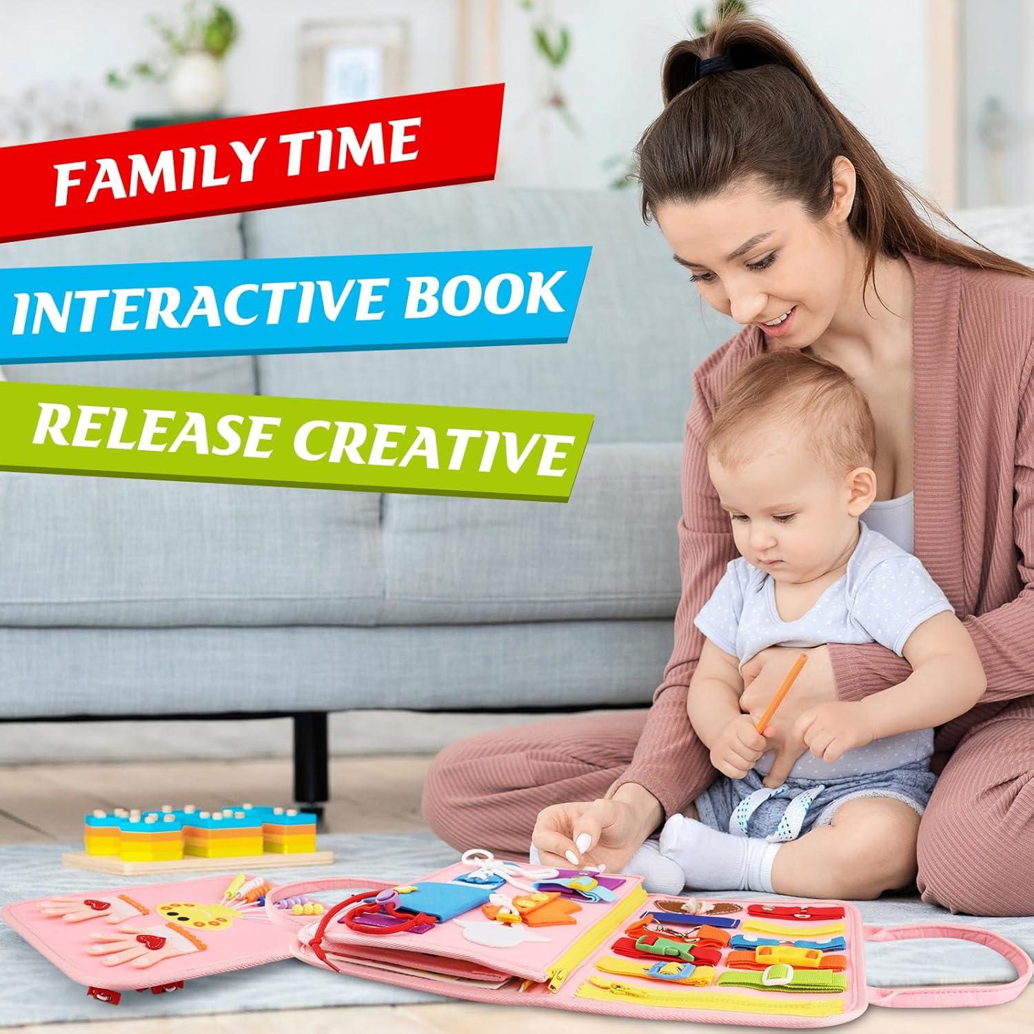 Tablero Ocupado Montessori Petenjoy 24 Actividades 1-4 Años