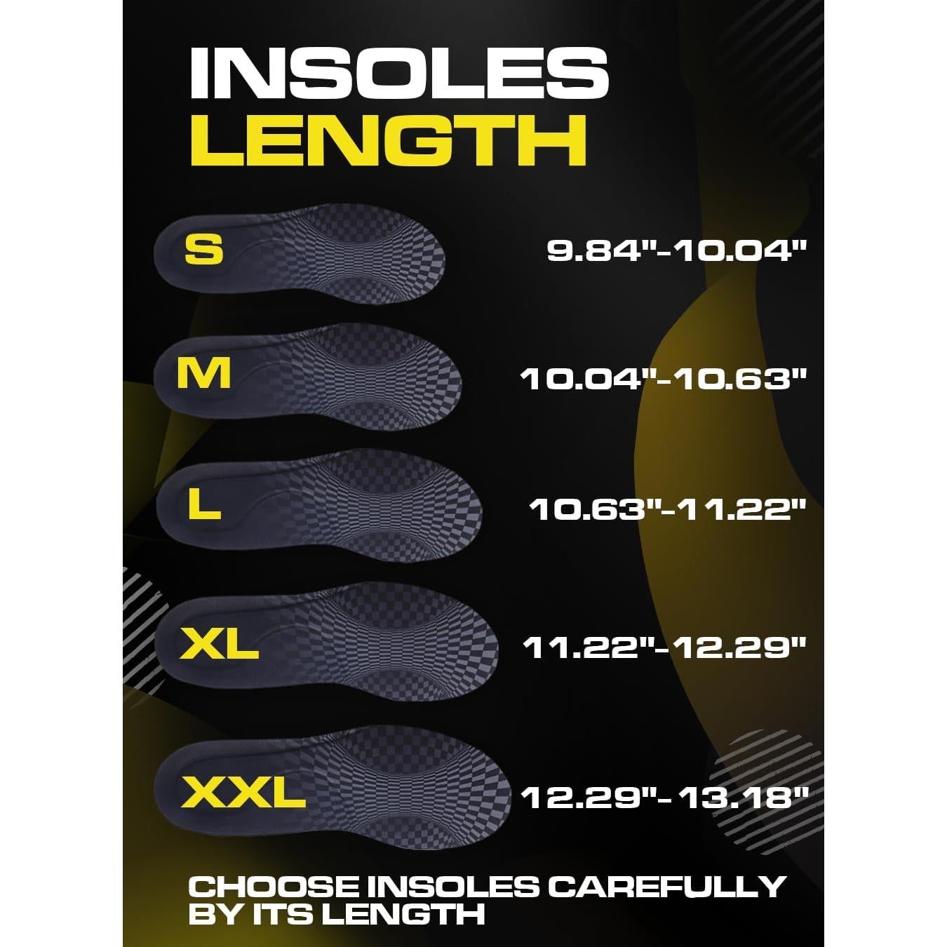 2 Paquetes de Plantillas Ortopédicas CRUVHEAL para Trabajo - Soporte Arco Medio Antifatiga - Tamaño S