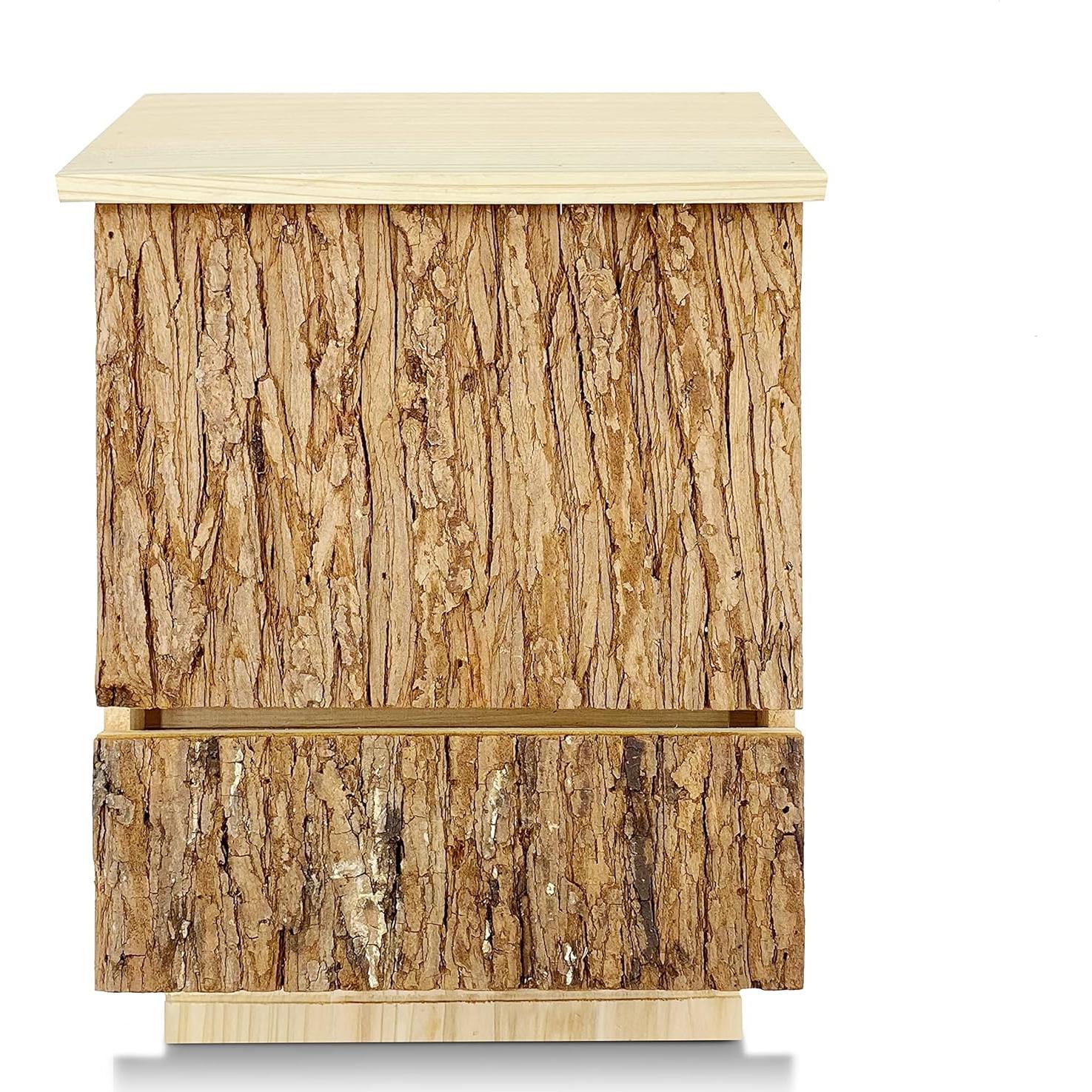 Casa para Murciélagos Exterior Outer Trails, Acabado de Corteza