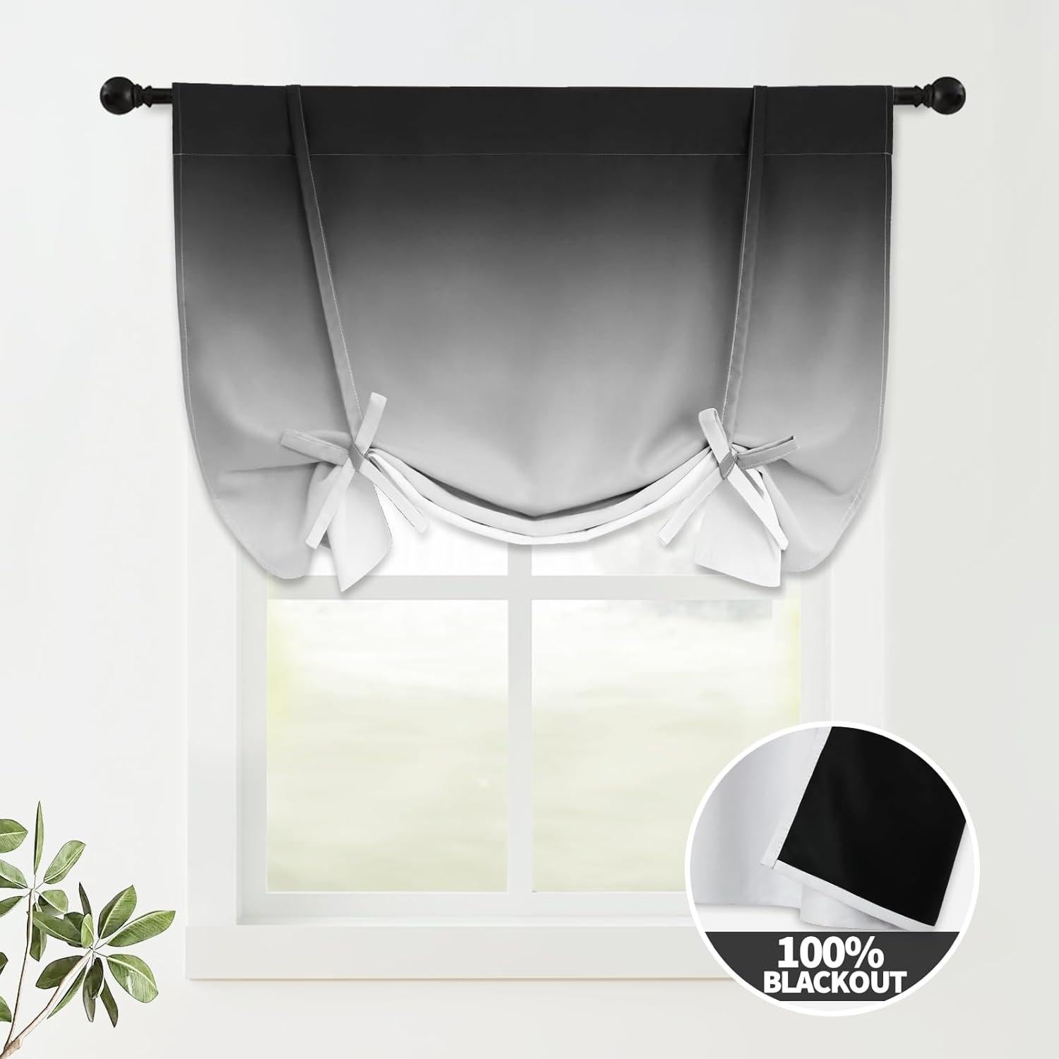 Cortina Opaca Ajustable COSVIYA Ombre 122x86 cm Aislante Térmico