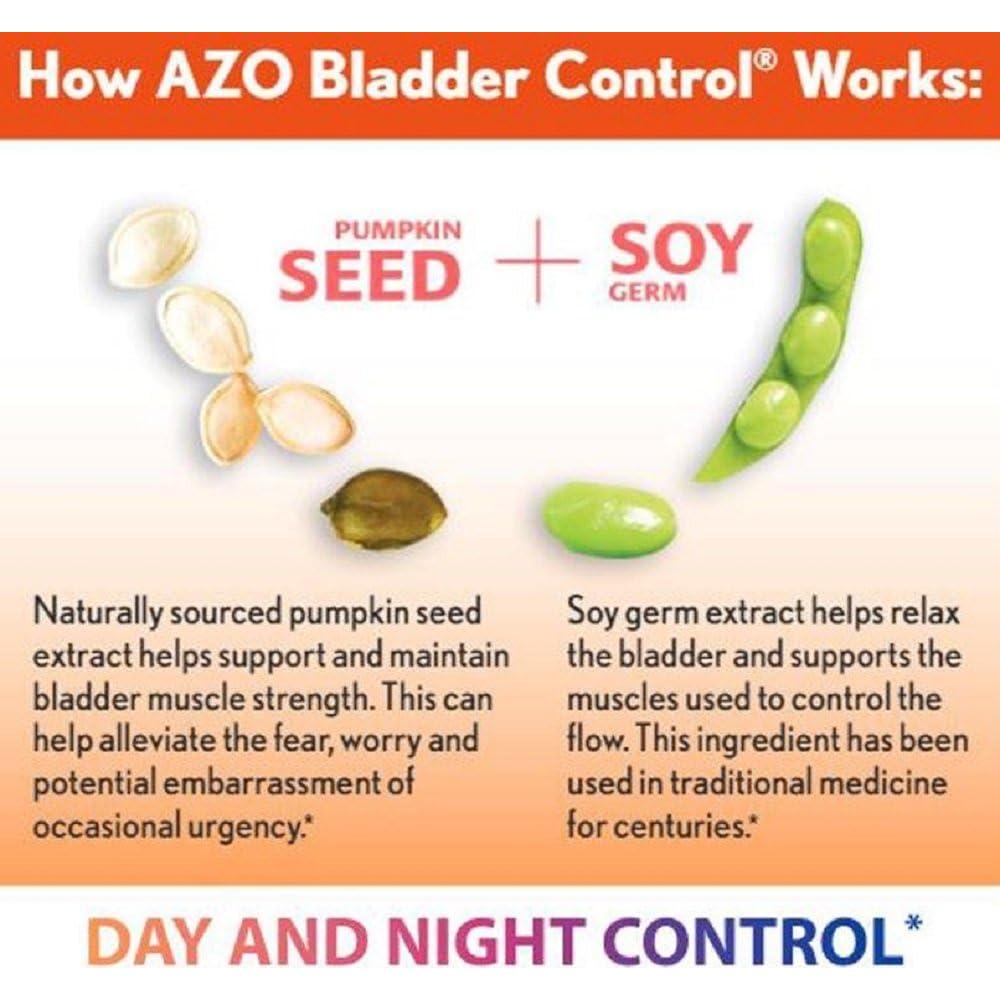 AZO Control de Vejiga Go-Less 54 Cápsulas Suplemento Natural