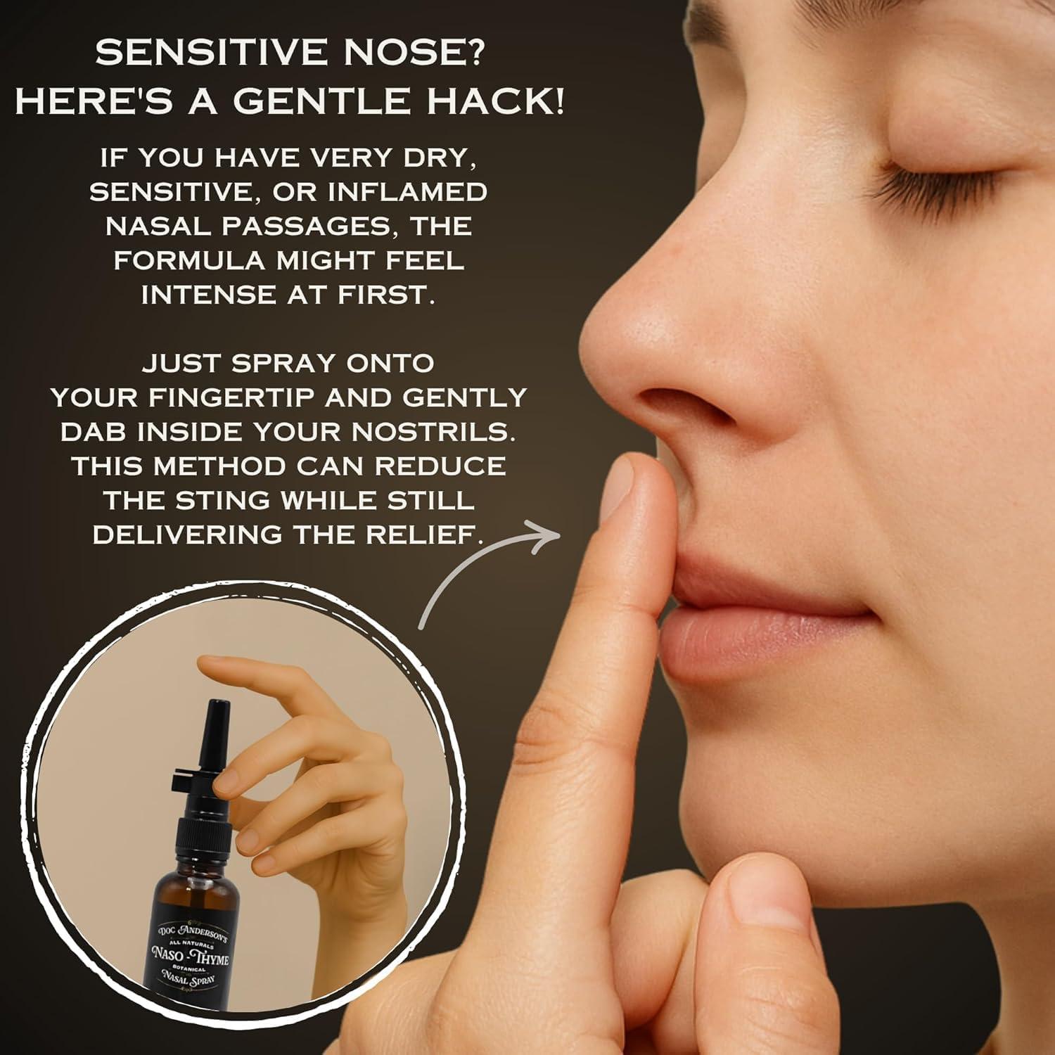 Spray Nasal Botánico Doc Anderson - Alivio Congestión Natural