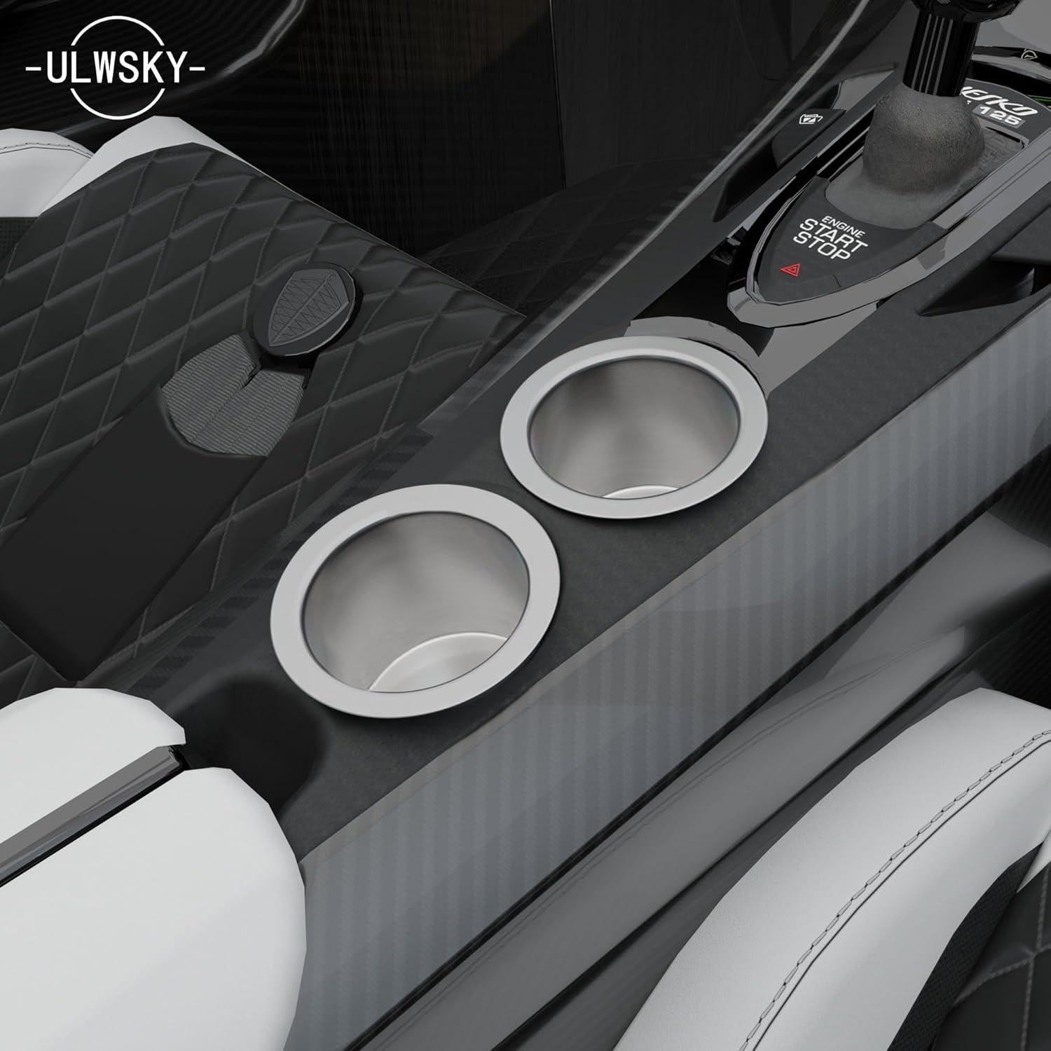 Soporte para Vaso ULWSKY Q01 Acero Inoxidable 4 Piezas