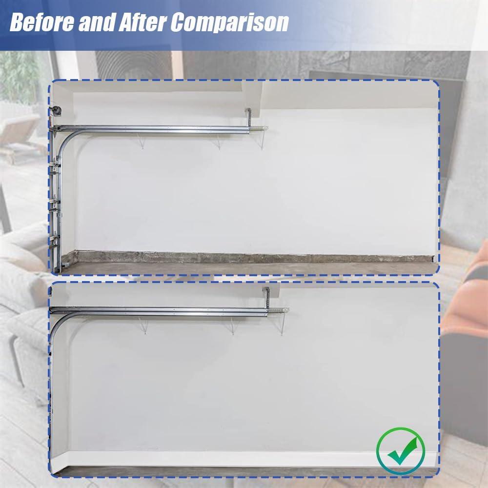 Base de Pared Autoadhesiva Youyis 12.19m Vinilo Blanco