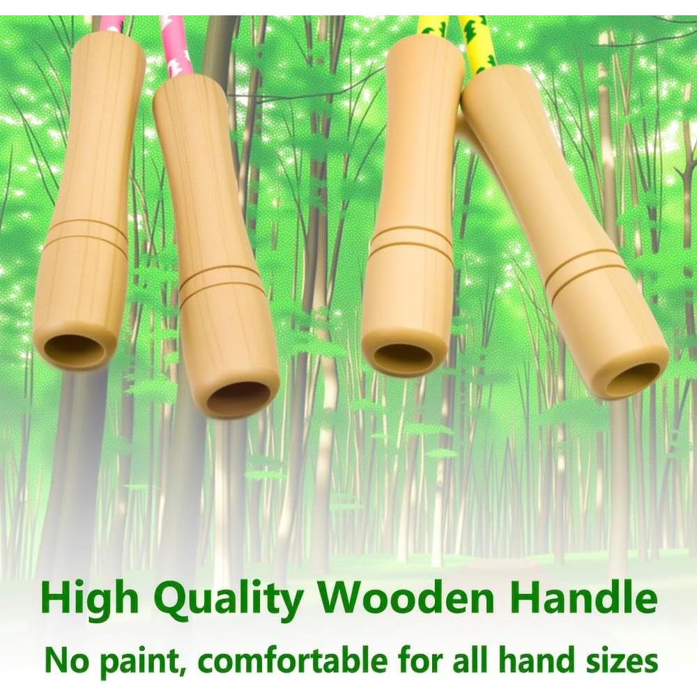 Cuerda de Salto Ajustable Homello para Niños - Algodón y Madera